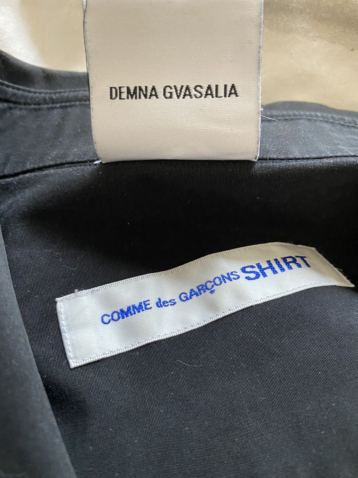 CdG SHIRT x VETEMENTS shirt