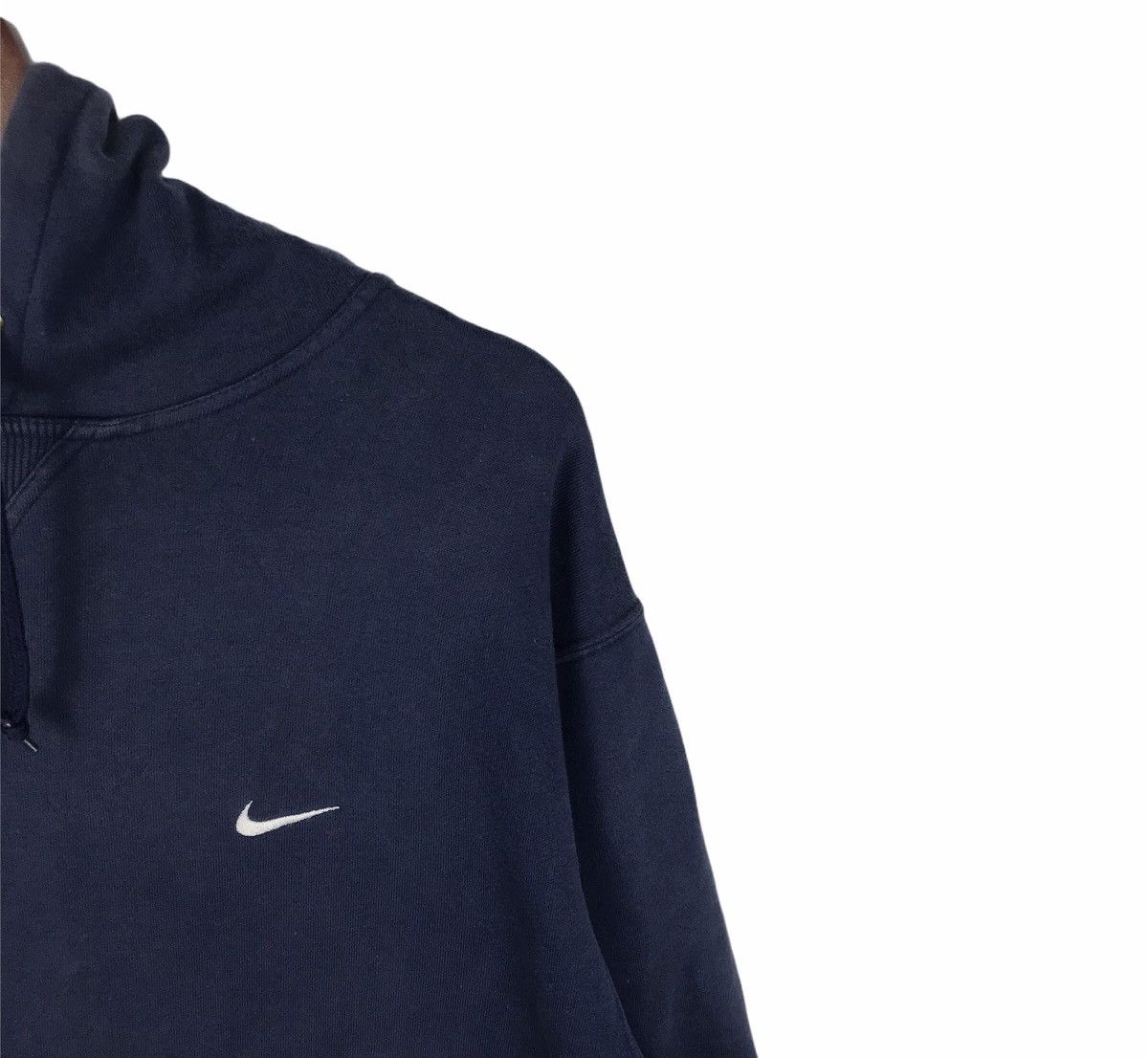 Nike × Vintage Vintage Y2k Nike Side Swoosh Hoodie Size US L / EU 52-54 / 3 - 4 Thumbnail