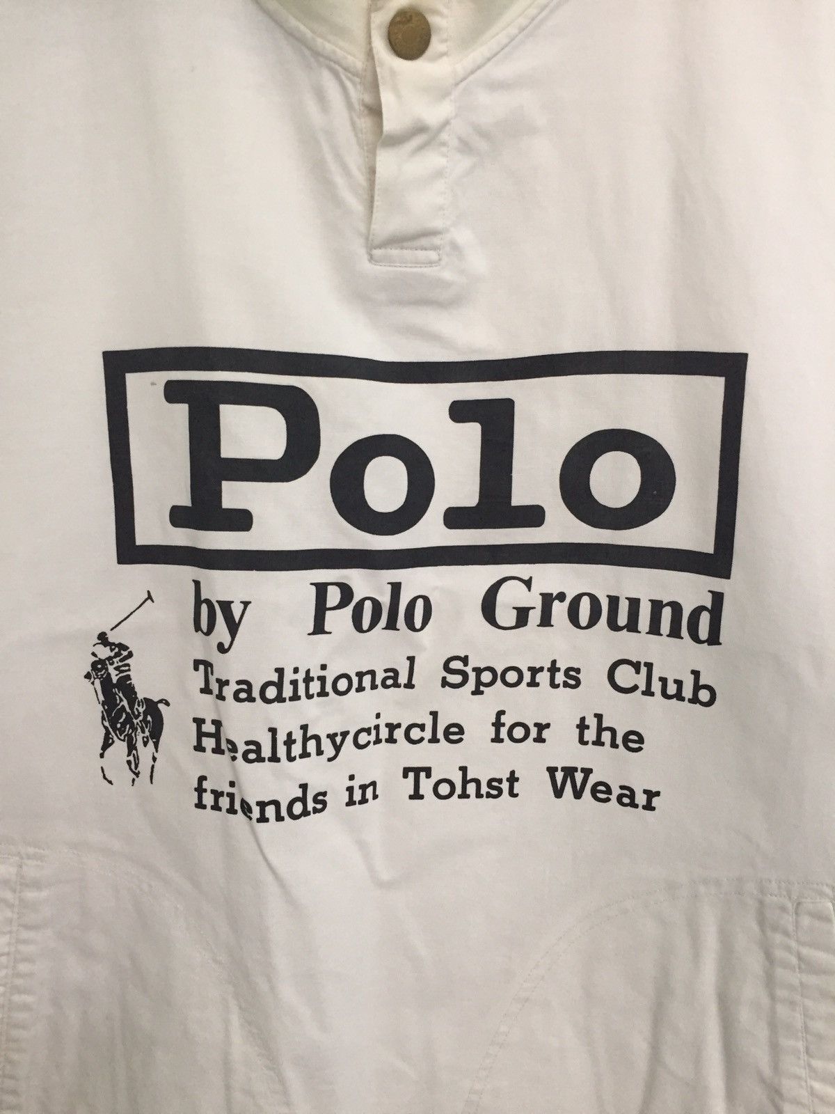 Beverly Hills Polo Club Polo by Polo Ground With Button Collar & Pockets Size US M / EU 48-50 / 2 - 3 Thumbnail