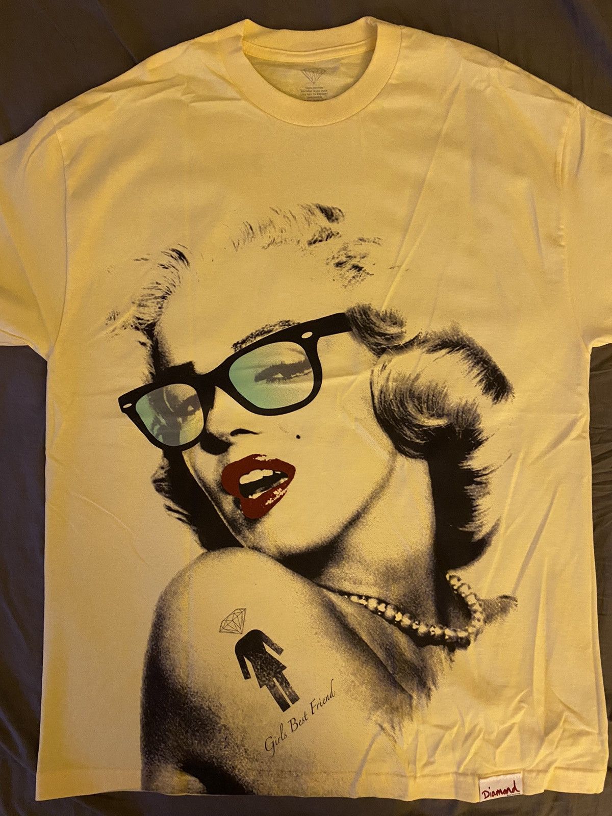 【Diamond Supply Co】MARILYN MONROE UP SKIRT TEE L【429】 Diamond Supply Co Diamond supply Marilyn Monroe size XL