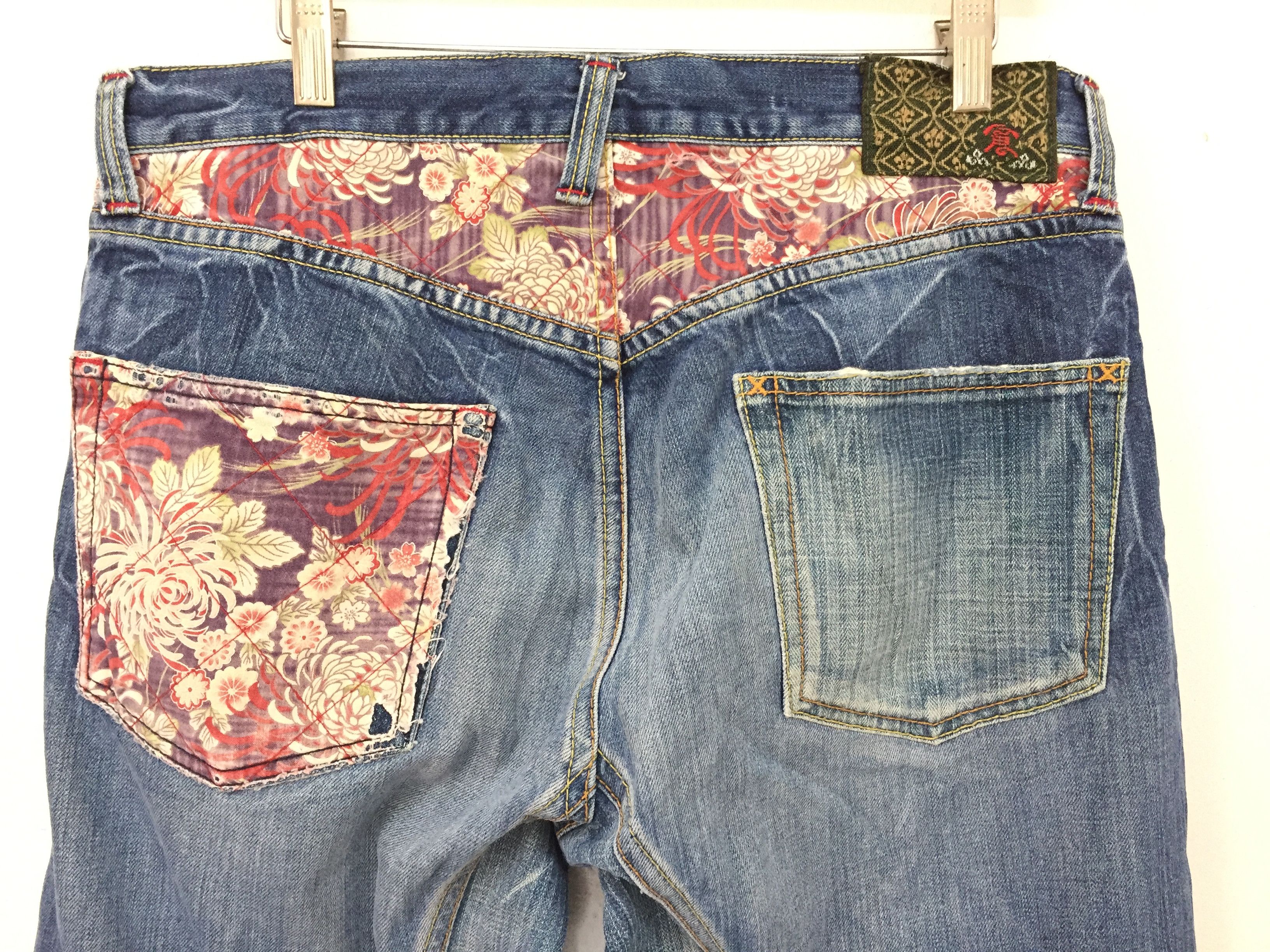 Eternal 90's ETERNAL Japan Motif patchwork pants kapital Size US 33 - 8 Thumbnail