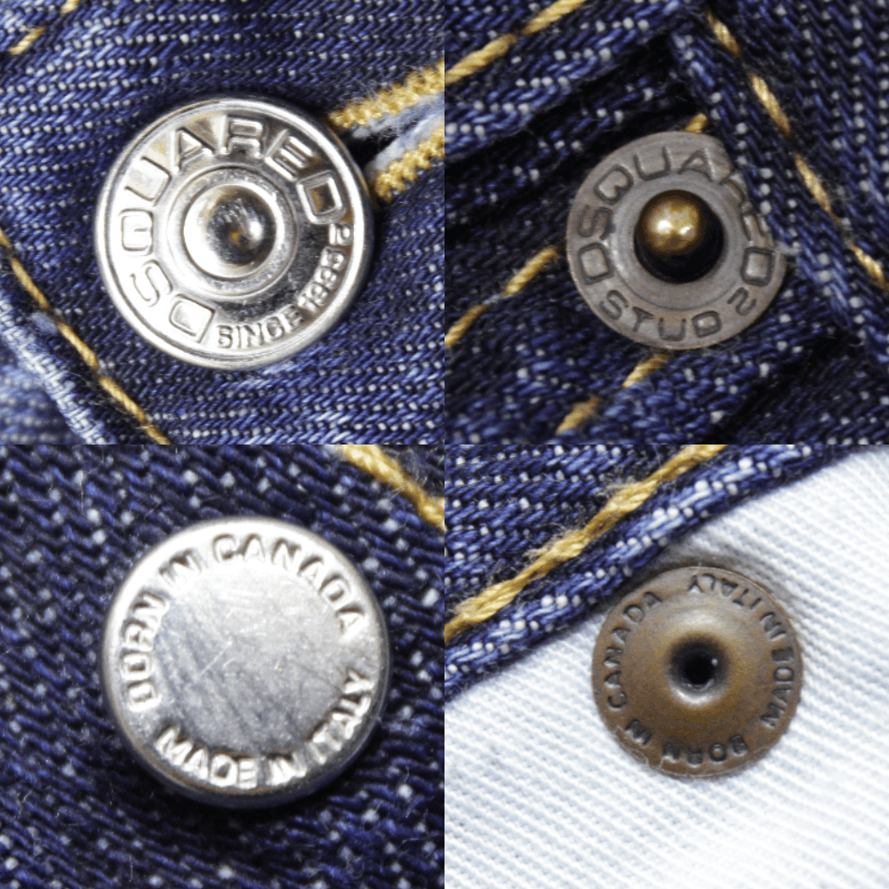 Dsquared2 Dean Dan Logos Paint Distressed Jeans Size US 30 / EU 46 - 12 Thumbnail