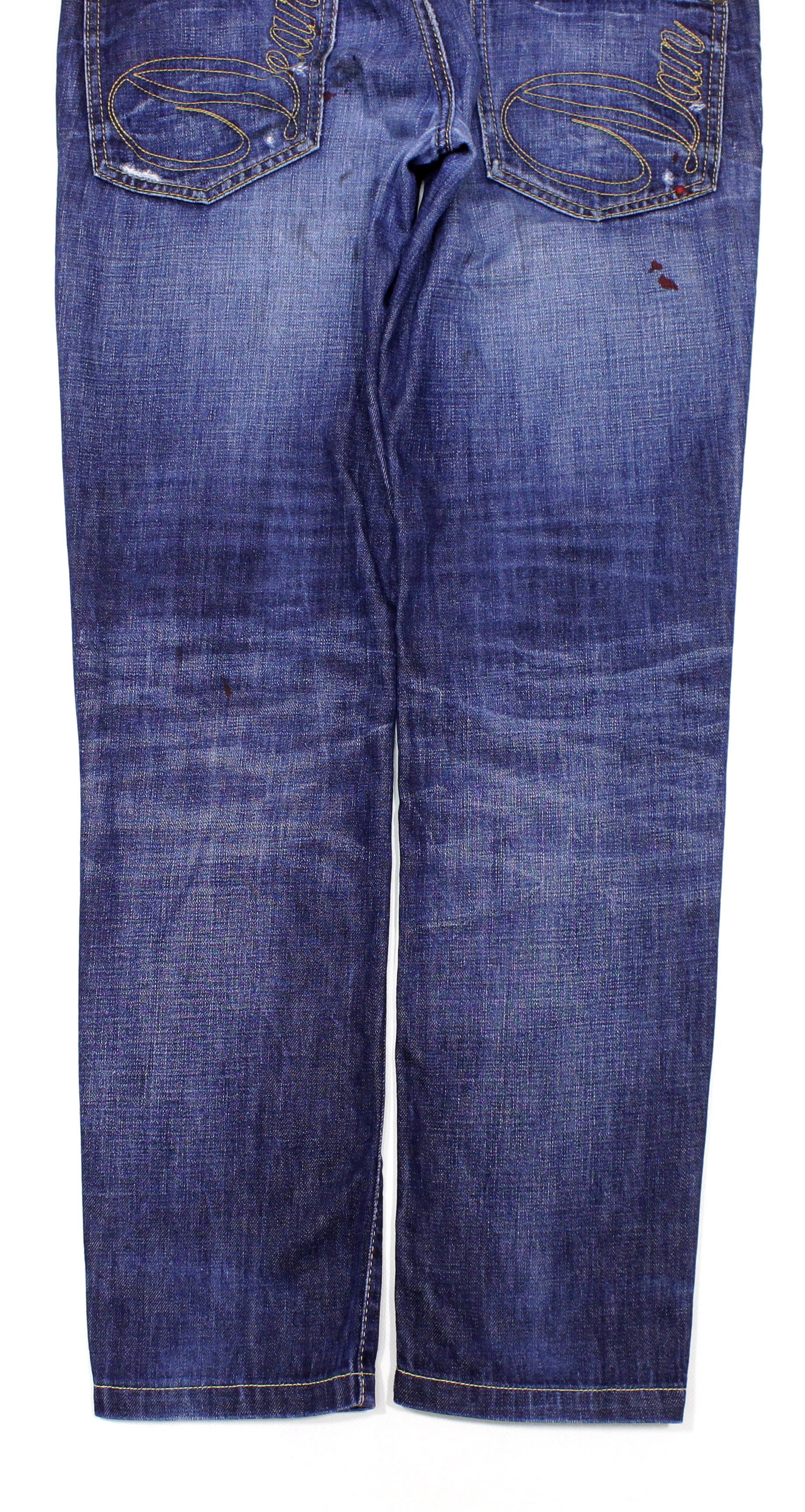 Dsquared2 Dean Dan Logos Paint Distressed Jeans Size US 30 / EU 46 - 6 Thumbnail
