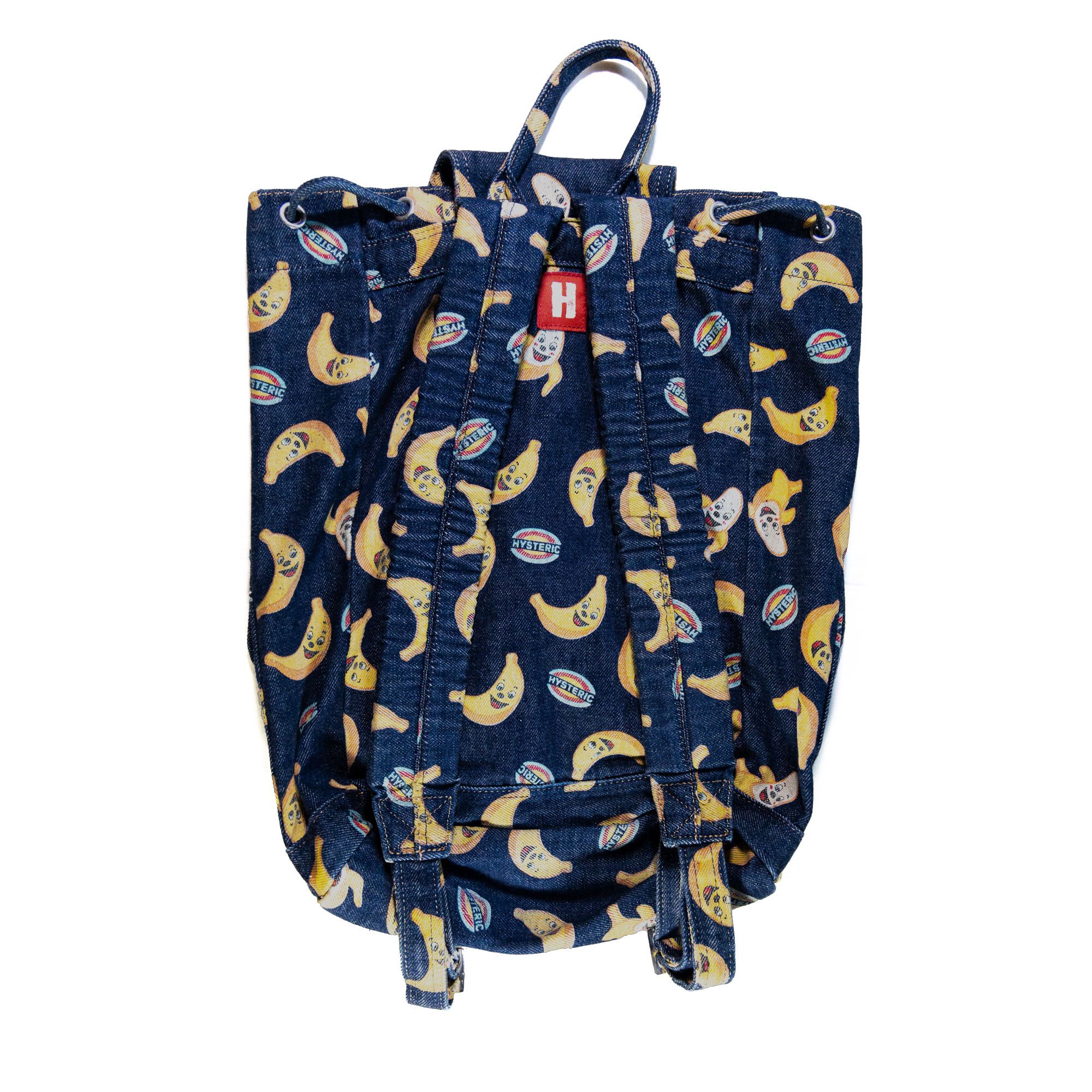 Hysteric Glamour Hysteric Glamour Denim Banana Backpack | Grailed