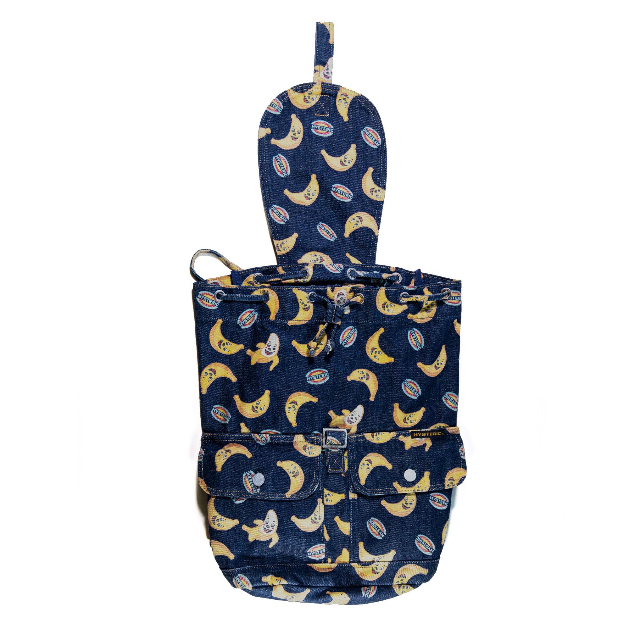 Hysteric Glamour Hysteric Glamour Denim Banana Backpack | Grailed