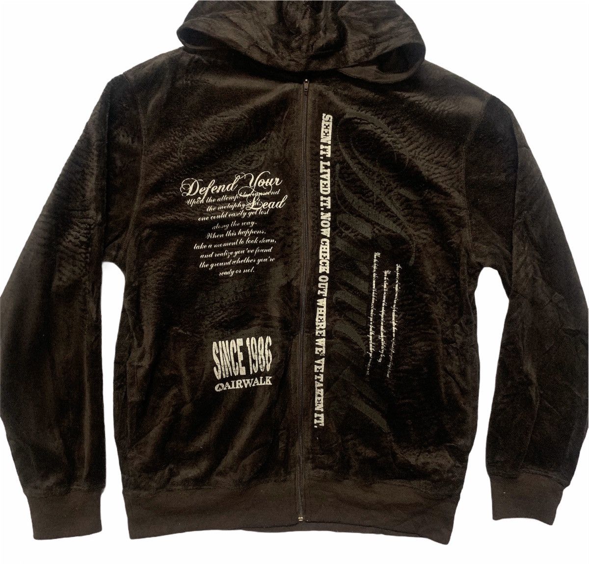 Airwalk Airwalk hoodie Fleece Zip Ups Sweatshirt Sweater Size US L / EU 52-54 / 3 - 3 Thumbnail
