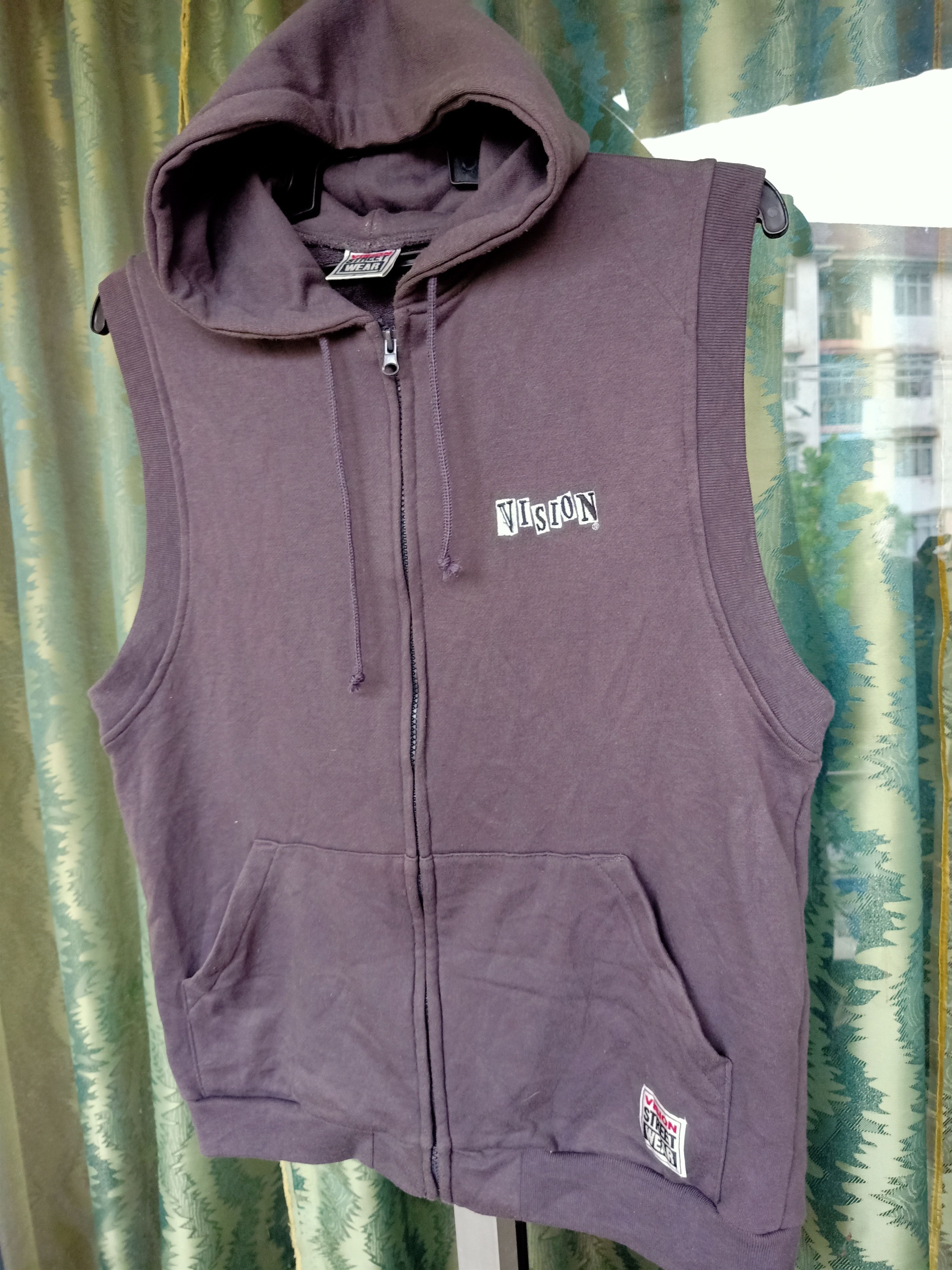 Vision Streetwear Hooded Sleeveless
