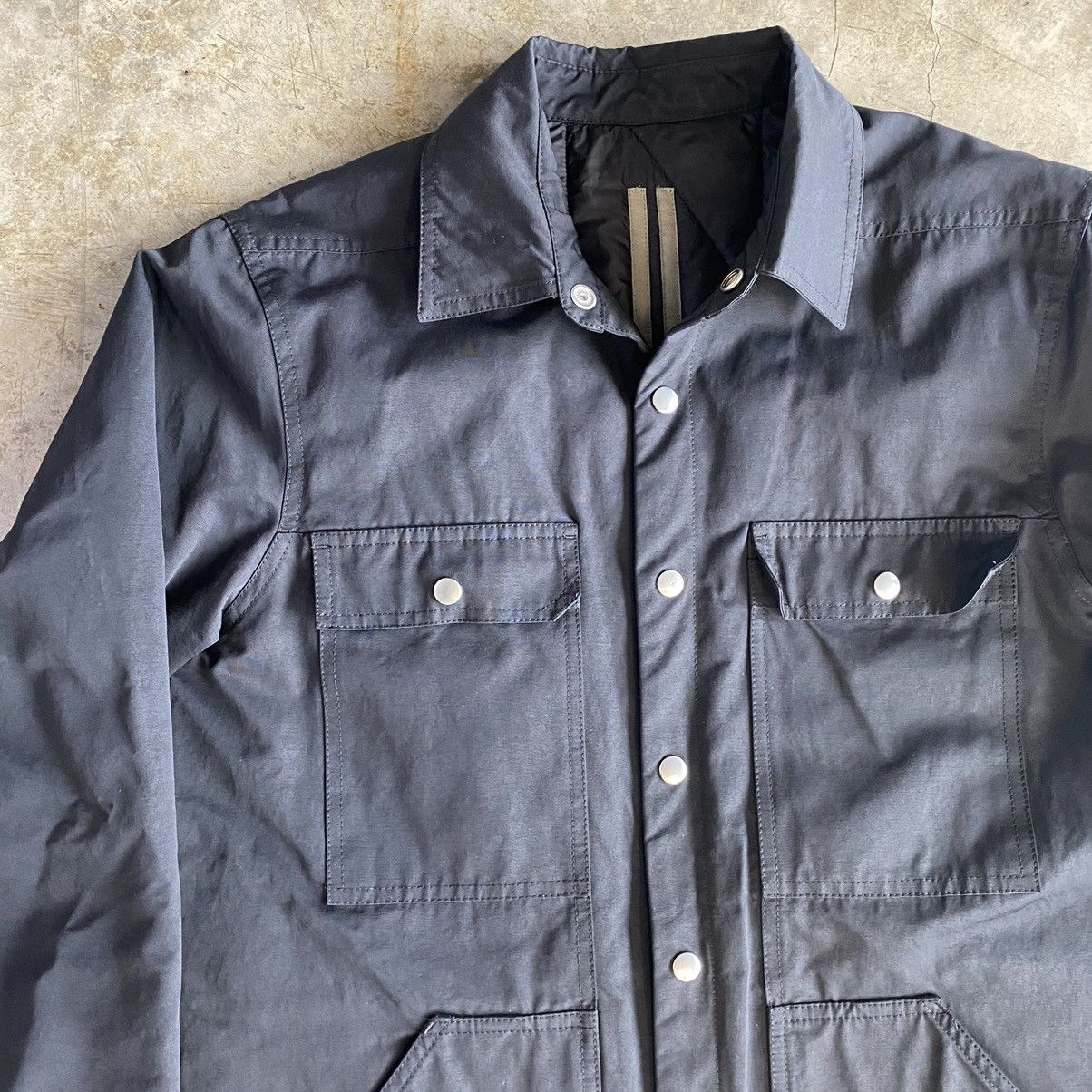 Rick Owens Drkshdw Long Chore Coat Size US M / EU 48-50 / 2 - 3 Thumbnail