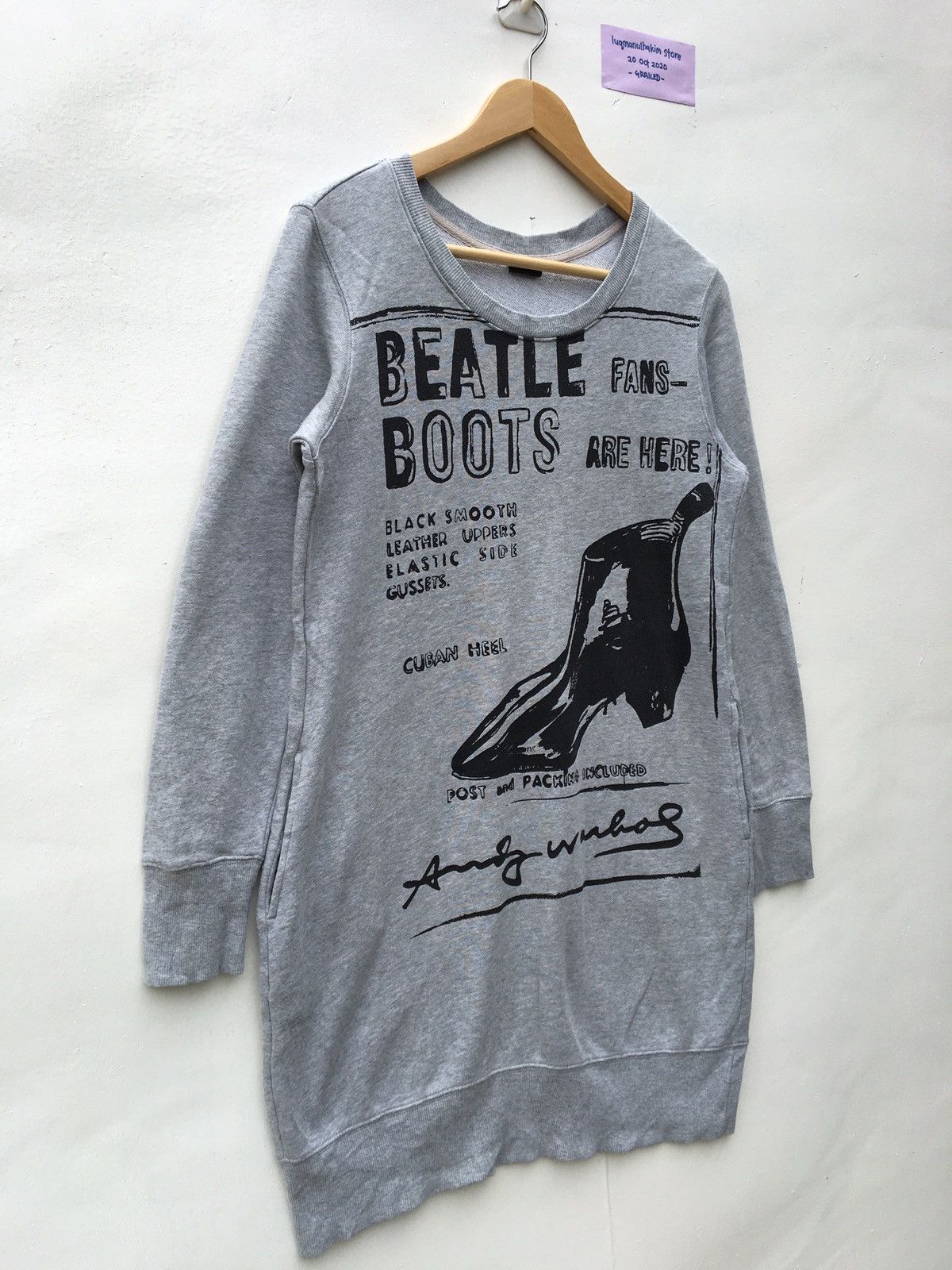 Andy Warhol × Uniqlo Uniqlo × Andy Warhol Signature Sweatshirt by SPRZNY Size US M / EU 48-50 / 2 - 3 Thumbnail