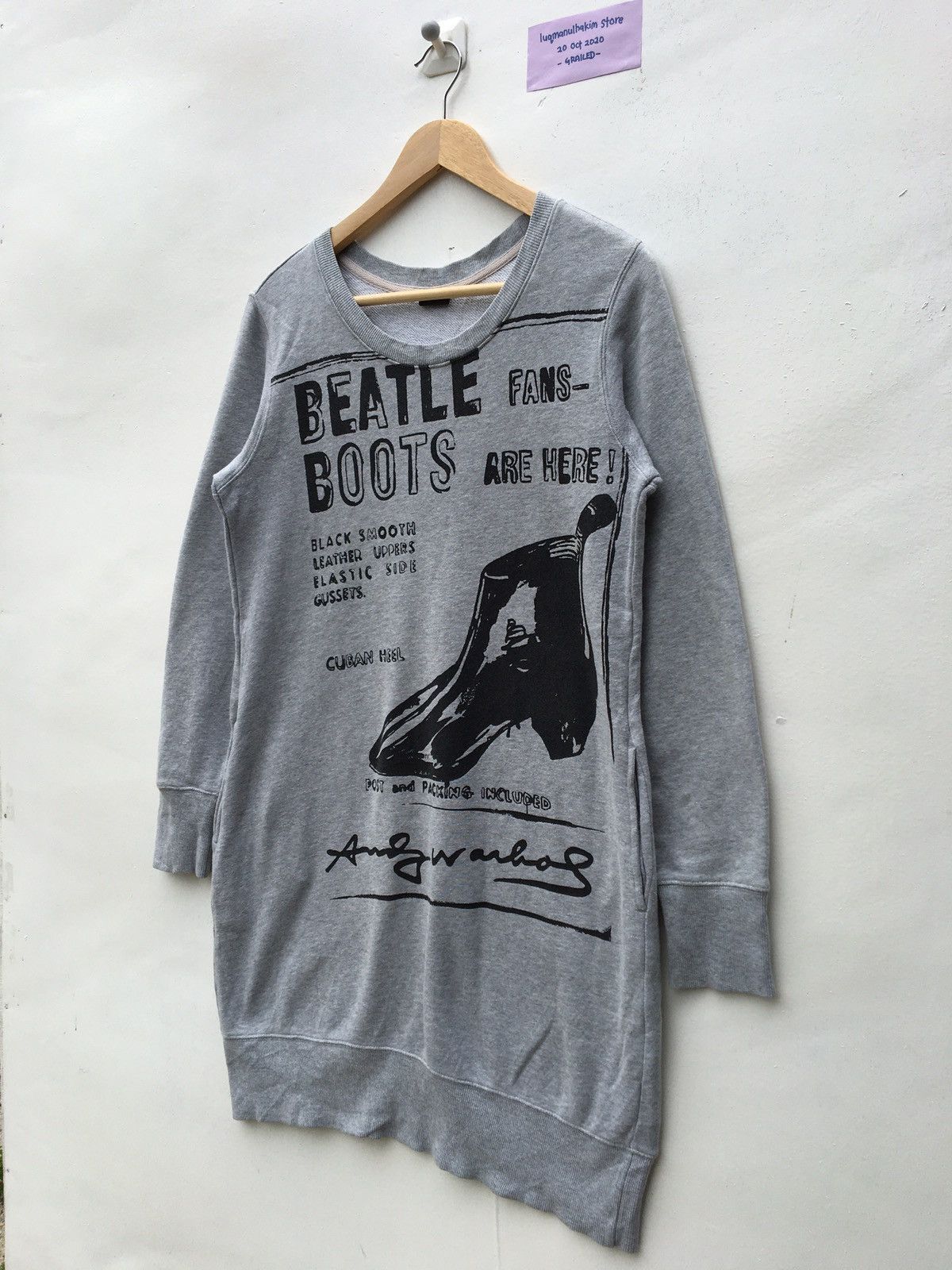 Andy Warhol × Uniqlo Uniqlo × Andy Warhol Signature Sweatshirt by SPRZNY Size US M / EU 48-50 / 2 - 2 Thumbnail