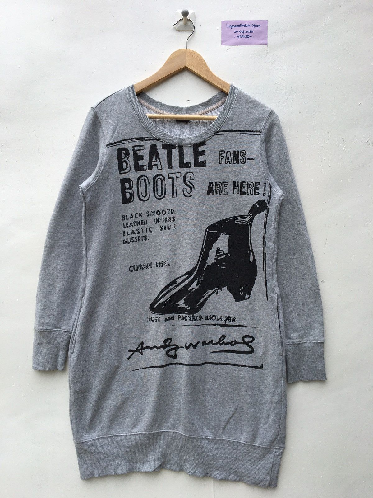 Andy Warhol × Uniqlo Uniqlo × Andy Warhol Signature Sweatshirt by SPRZNY Size US M / EU 48-50 / 2 - 1 Thumbnail