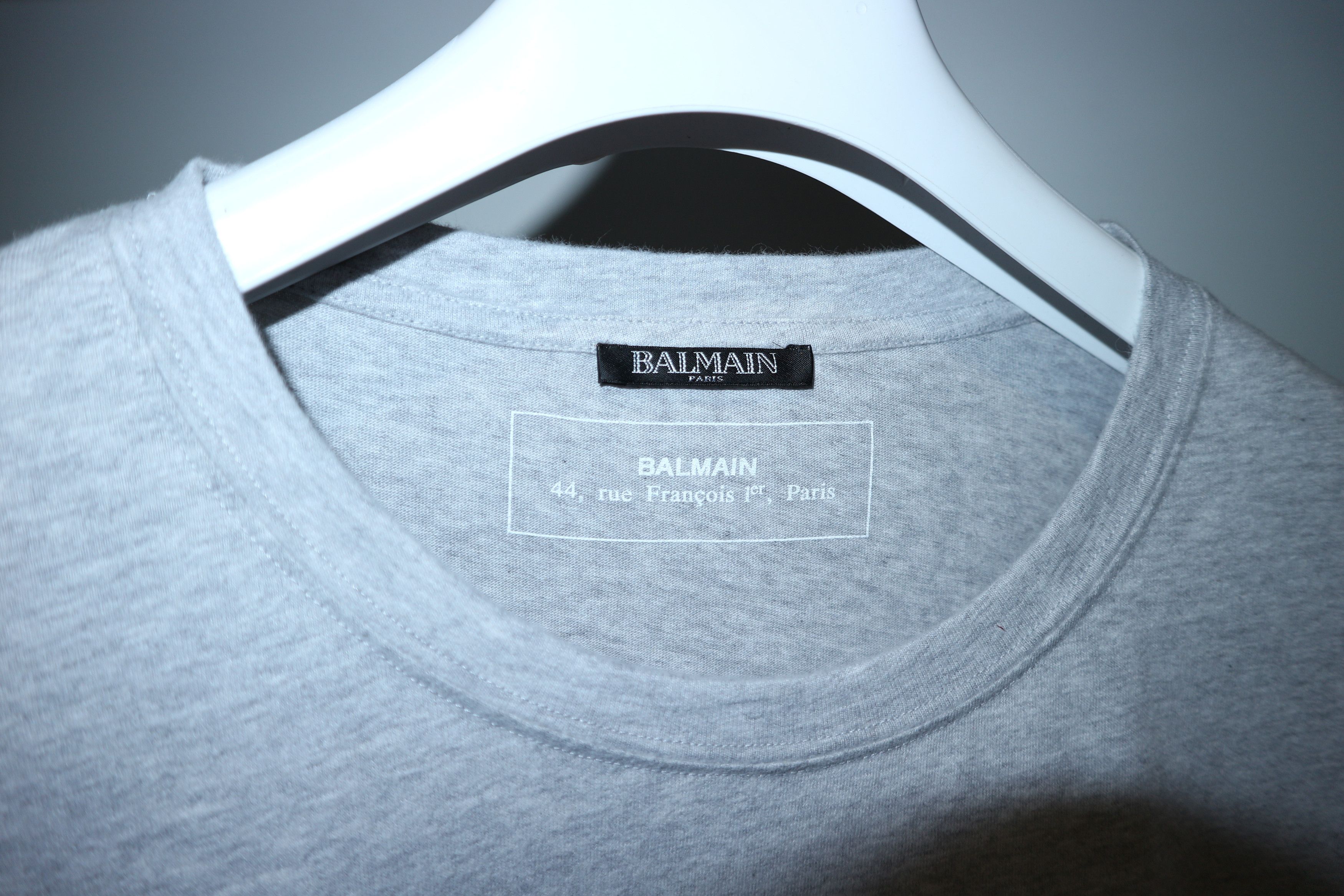 Balmain Flocked logo print t-shirt Size US XXL / EU 58 / 5 - 3 Thumbnail