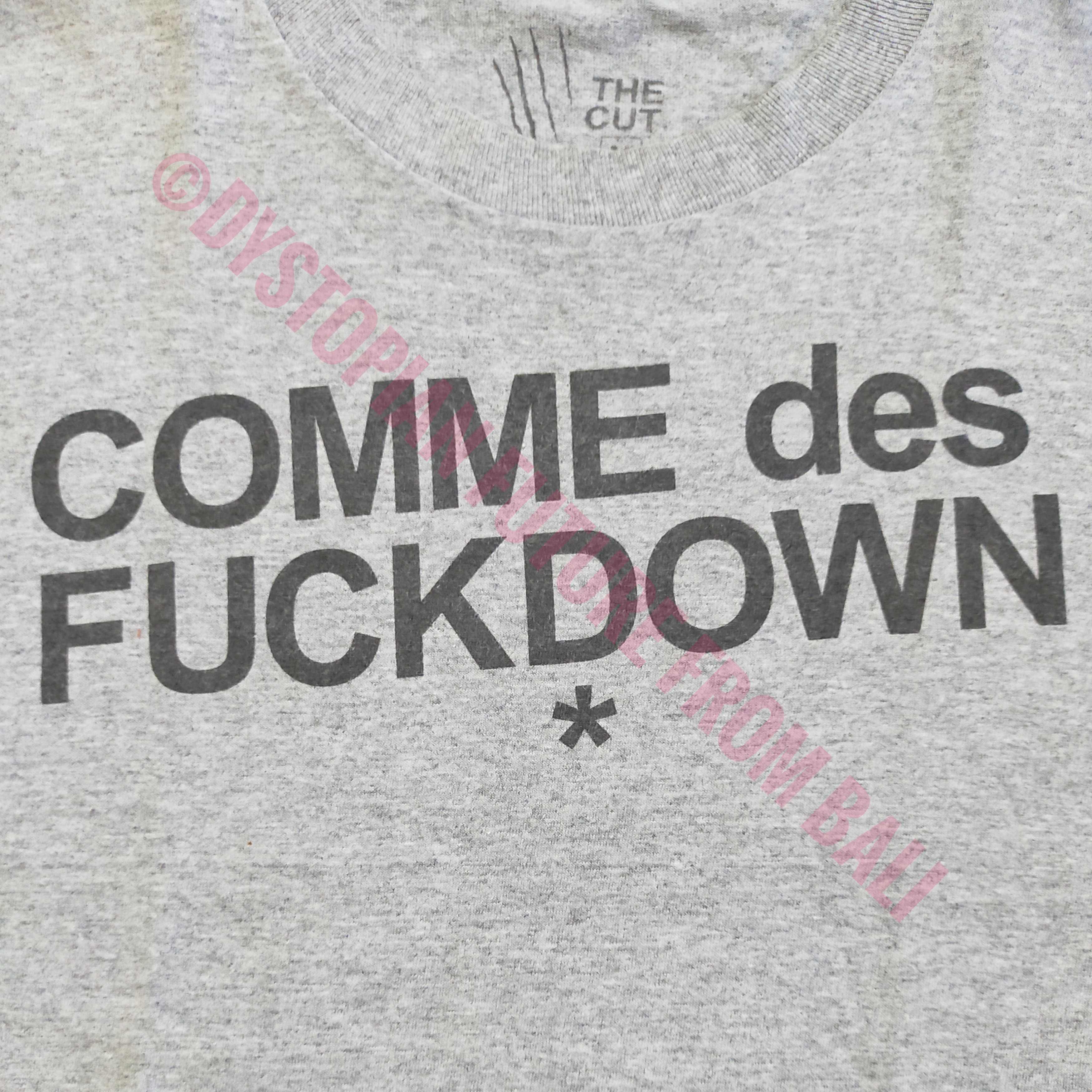 Comme Des Fuck Down Comme des Fuckdown by The Cut by SSUR T-shirt Size US M / EU 48-50 / 2 - 2 Thumbnail