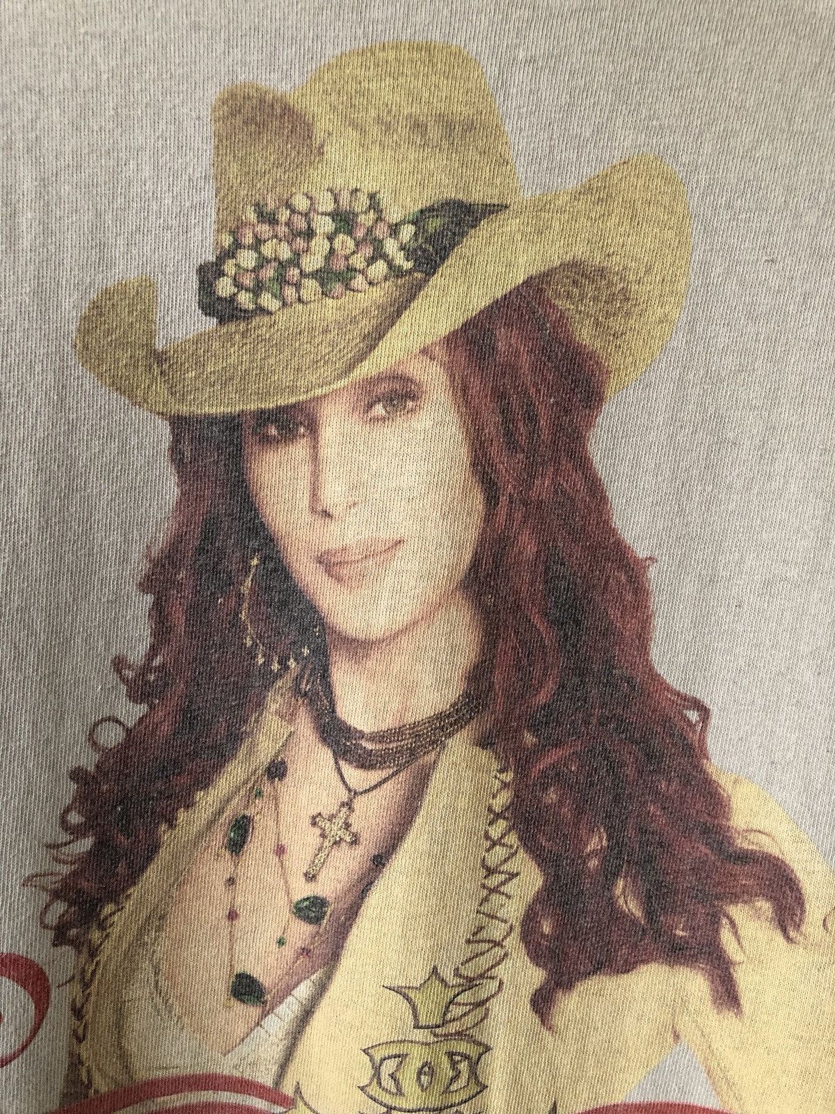 Vintage Vintage 00s CHER Living Proof Tour Promo Tee Size US L / EU 52-54 / 3 - 5 Thumbnail