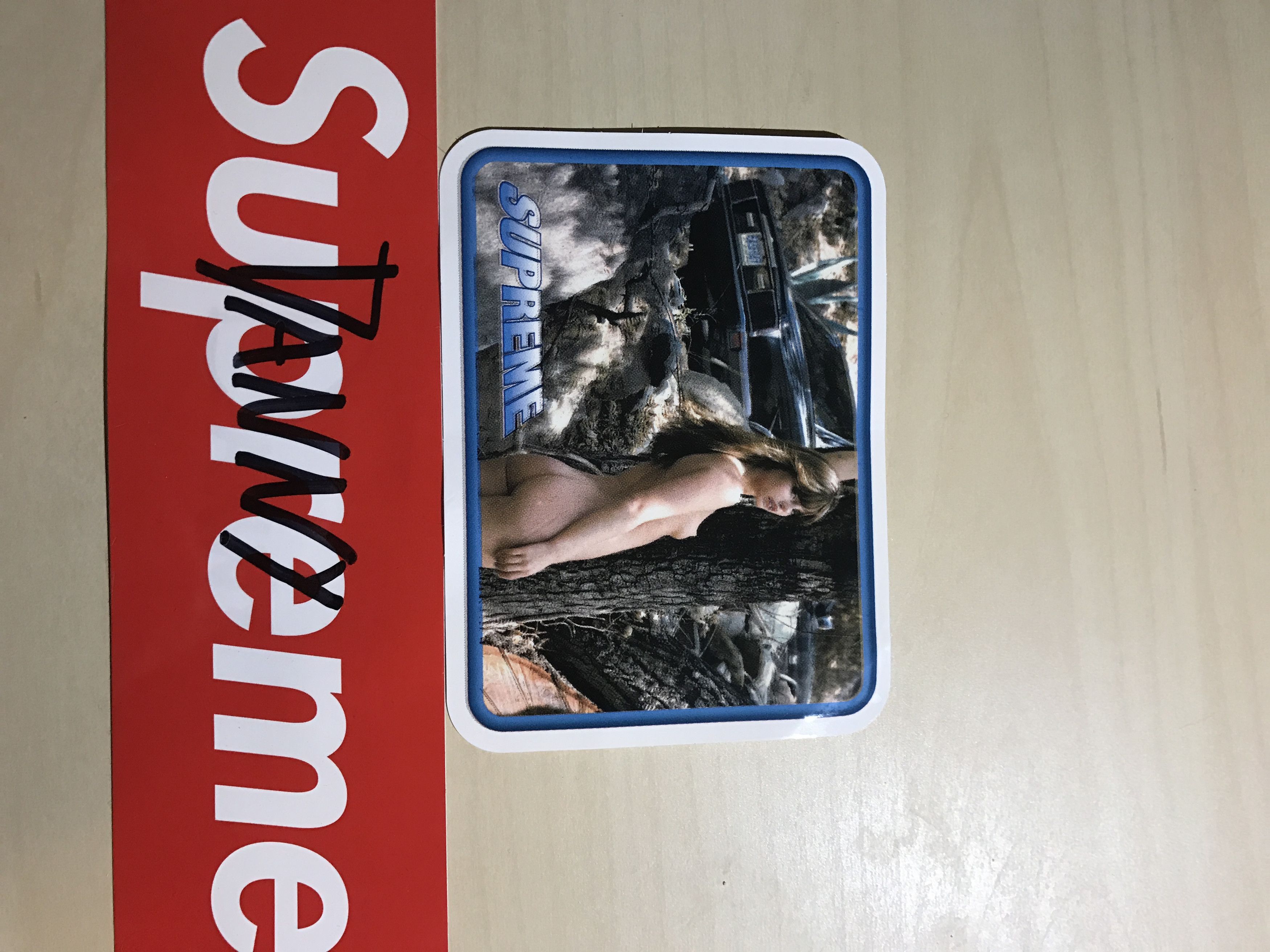 Supreme Larry Clark Sticker Grailed