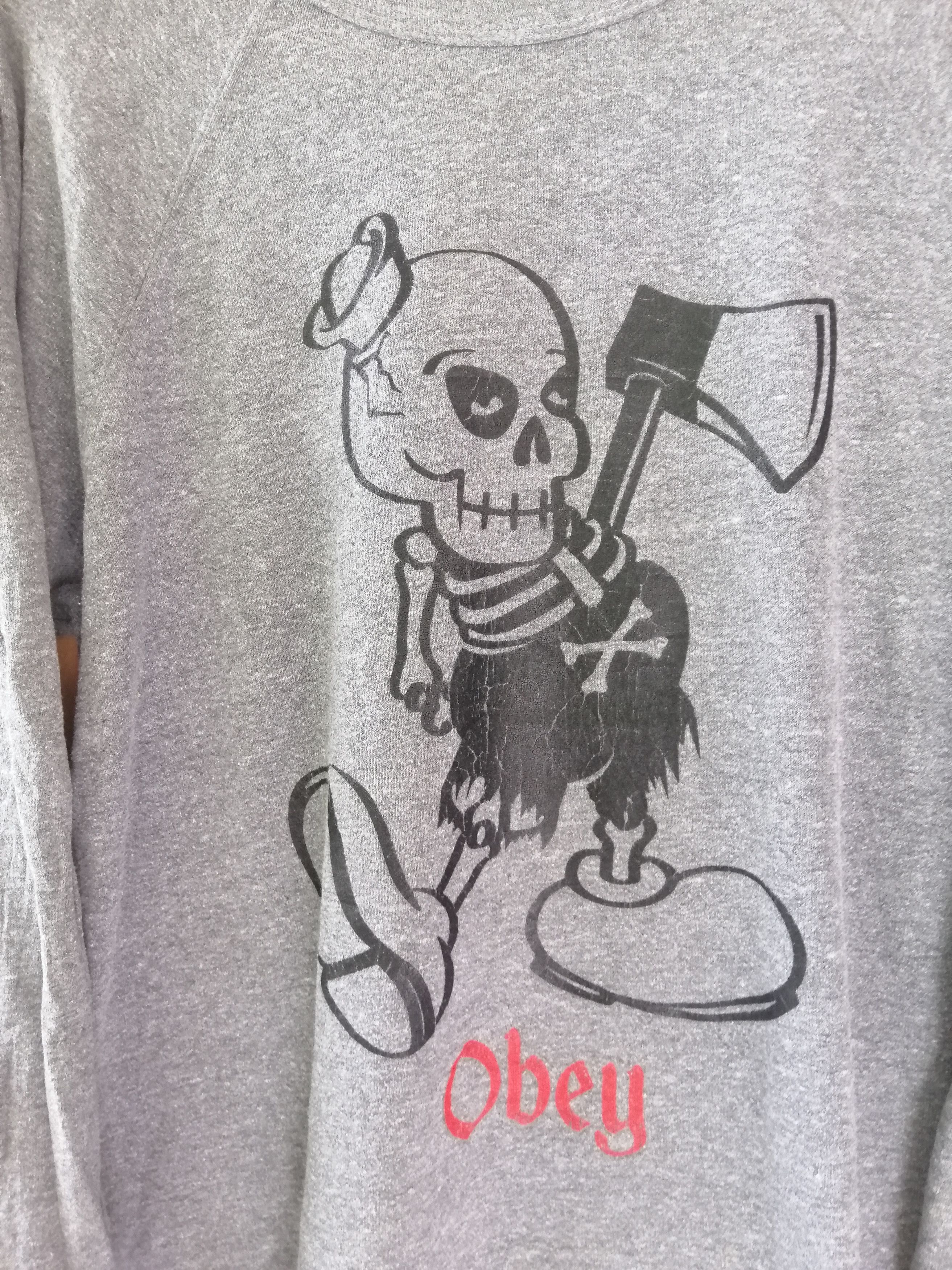 Obey Vintage Obey Skulls Sweatshirt B11 Size US M / EU 48-50 / 2 - 4 Thumbnail
