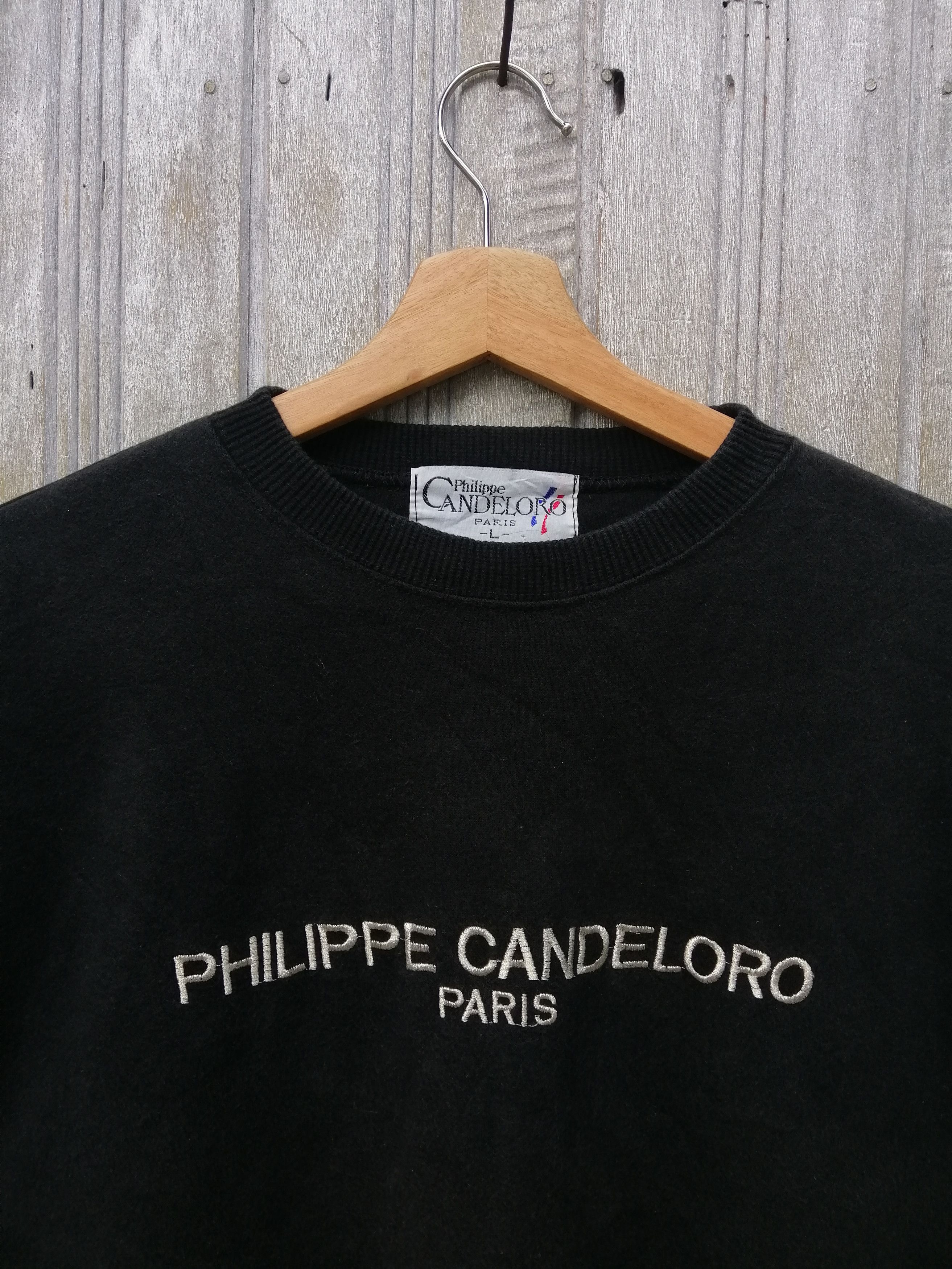 Designer × Other × Vintage Vintage Philippe Candeloro Paris Sweatshirt Large Size B26 Size US L / EU 52-54 / 3 - 2 Thumbnail