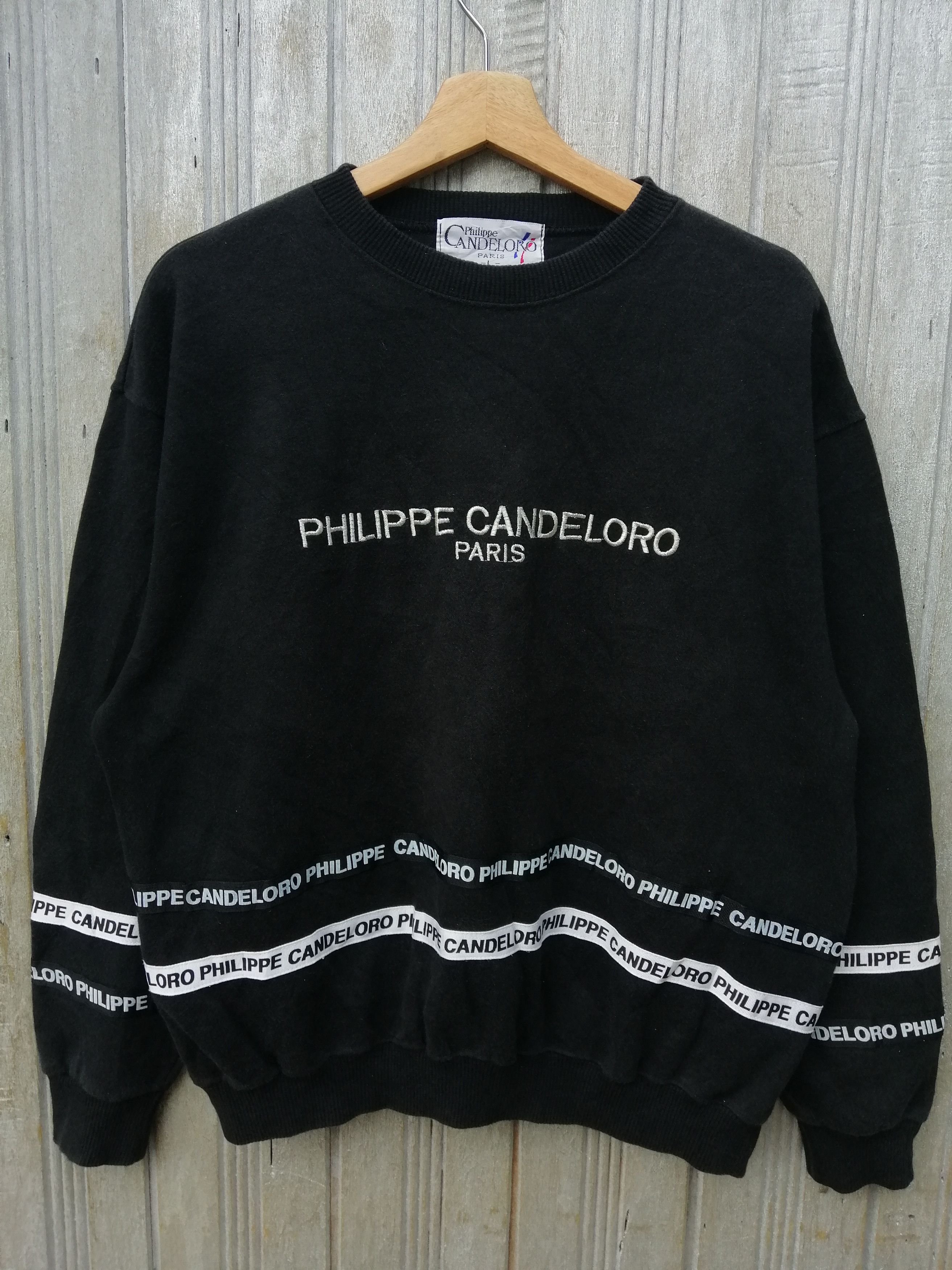 Designer × Other × Vintage Vintage Philippe Candeloro Paris Sweatshirt Large Size B26 Size US L / EU 52-54 / 3 - 1 Thumbnail