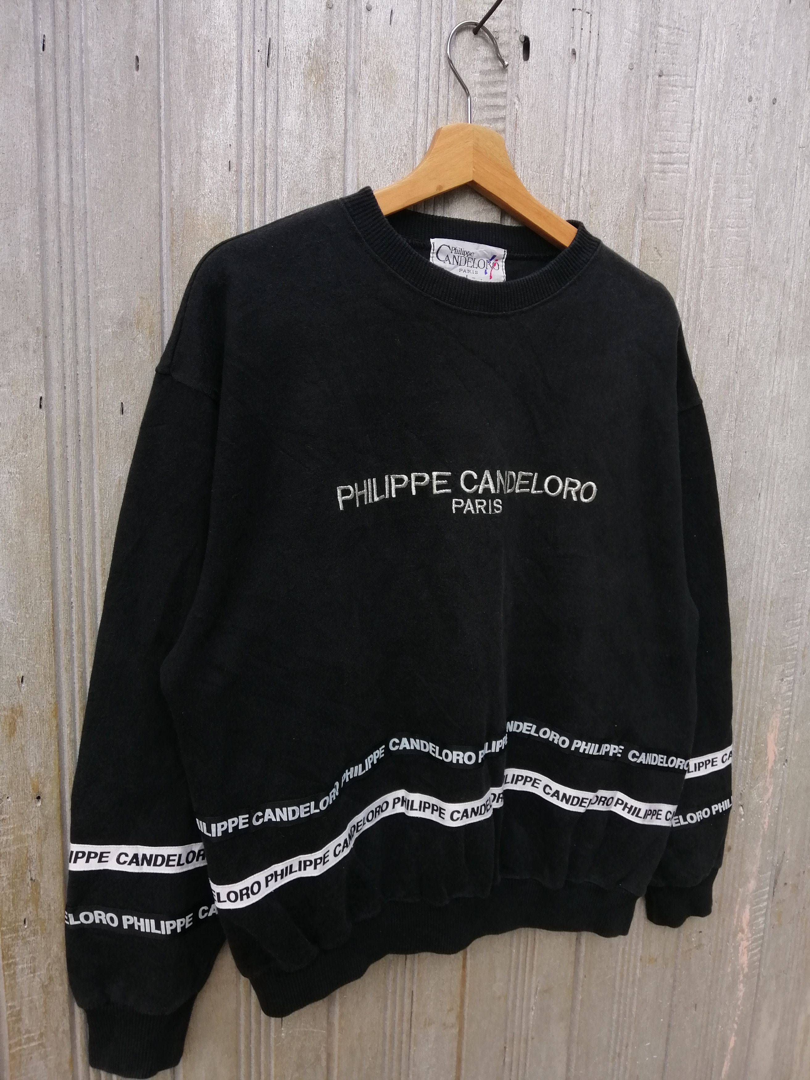 Designer × Other × Vintage Vintage Philippe Candeloro Paris Sweatshirt Large Size B26 Size US L / EU 52-54 / 3 - 3 Thumbnail