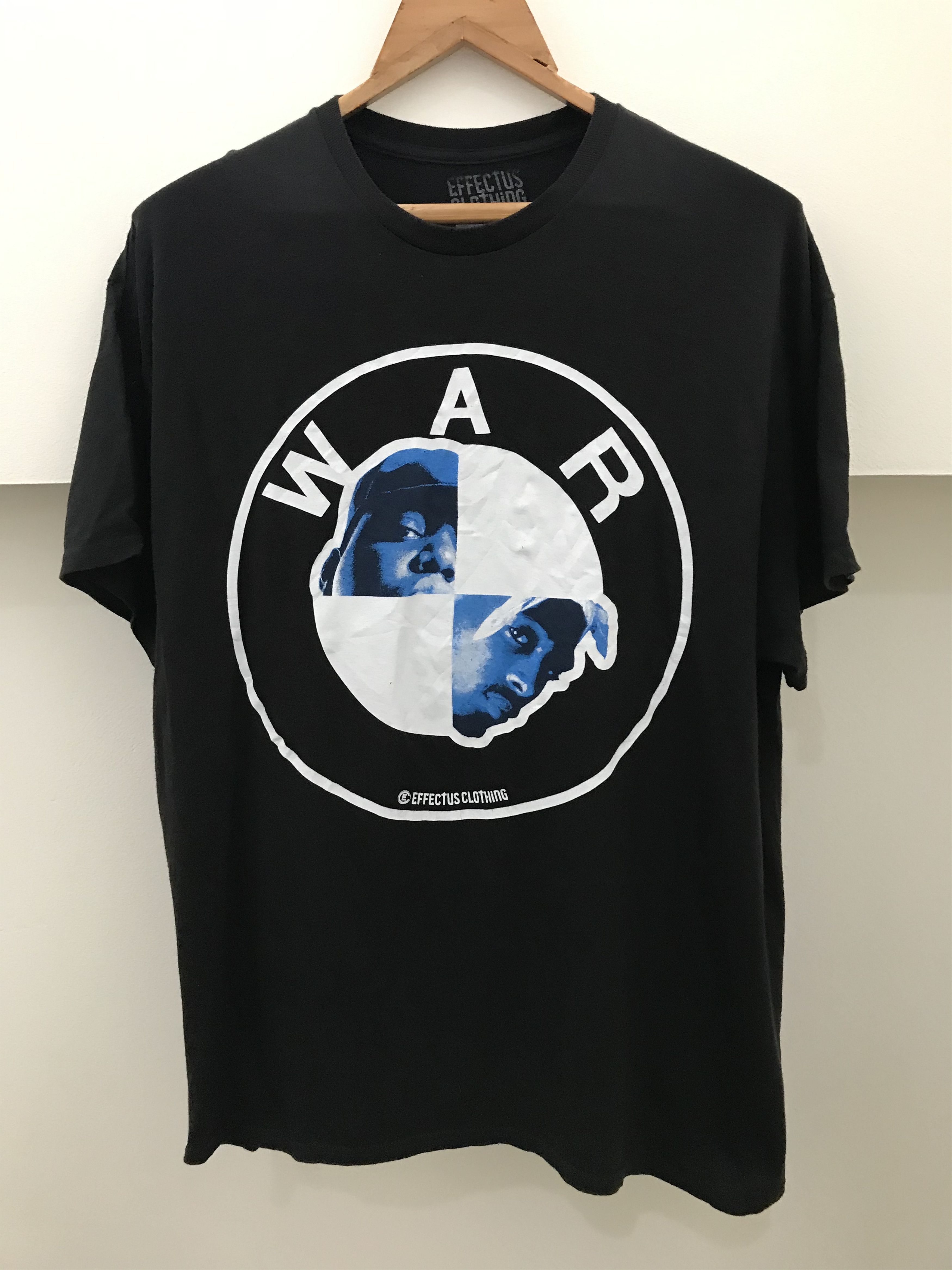 Rap Tees WAR 2Pac Biggie Tee Shirt XL Rap Hiphop Size US XL / EU 56 / 4 - 1 Thumbnail