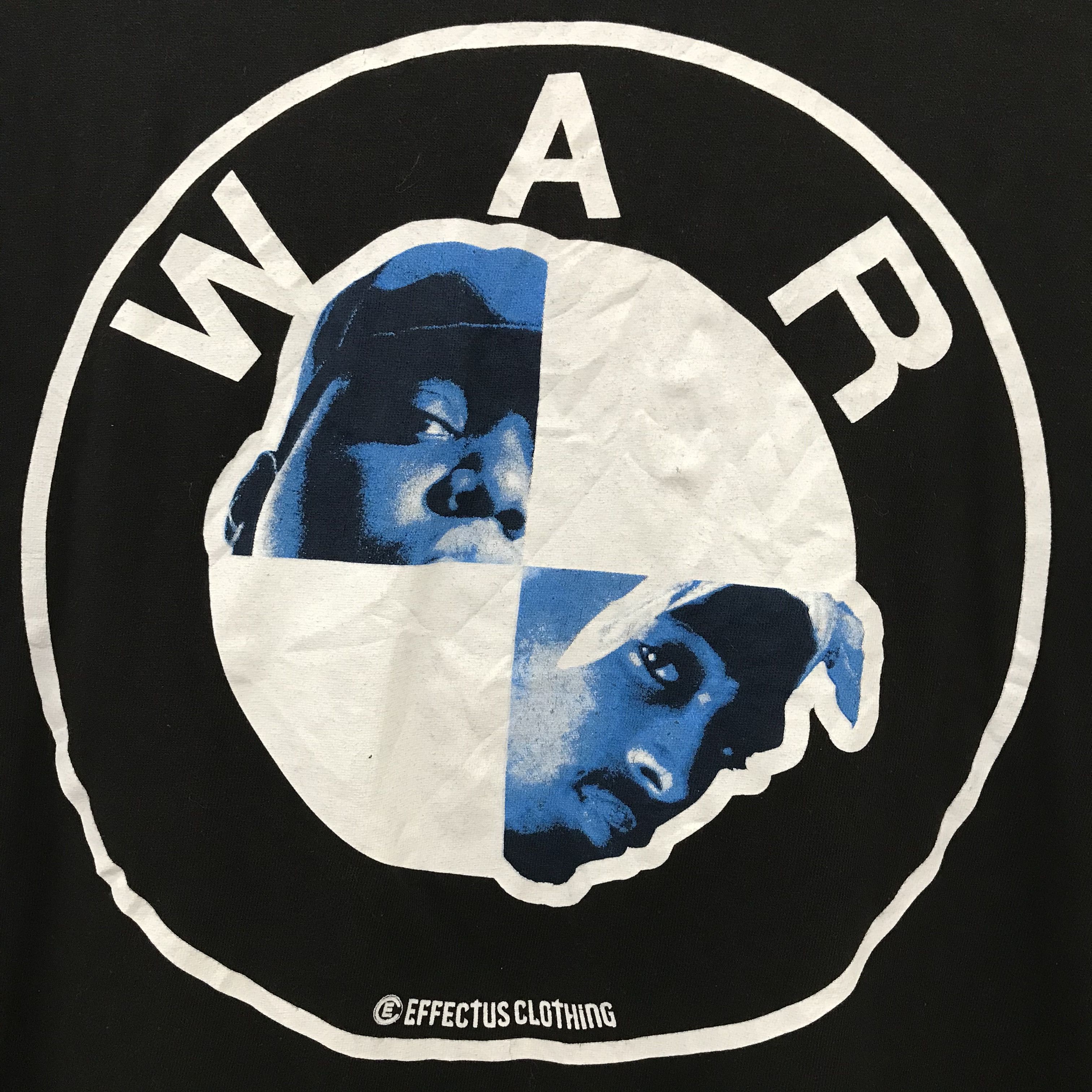 Rap Tees WAR 2Pac Biggie Tee Shirt XL Rap Hiphop Size US XL / EU 56 / 4 - 2 Thumbnail