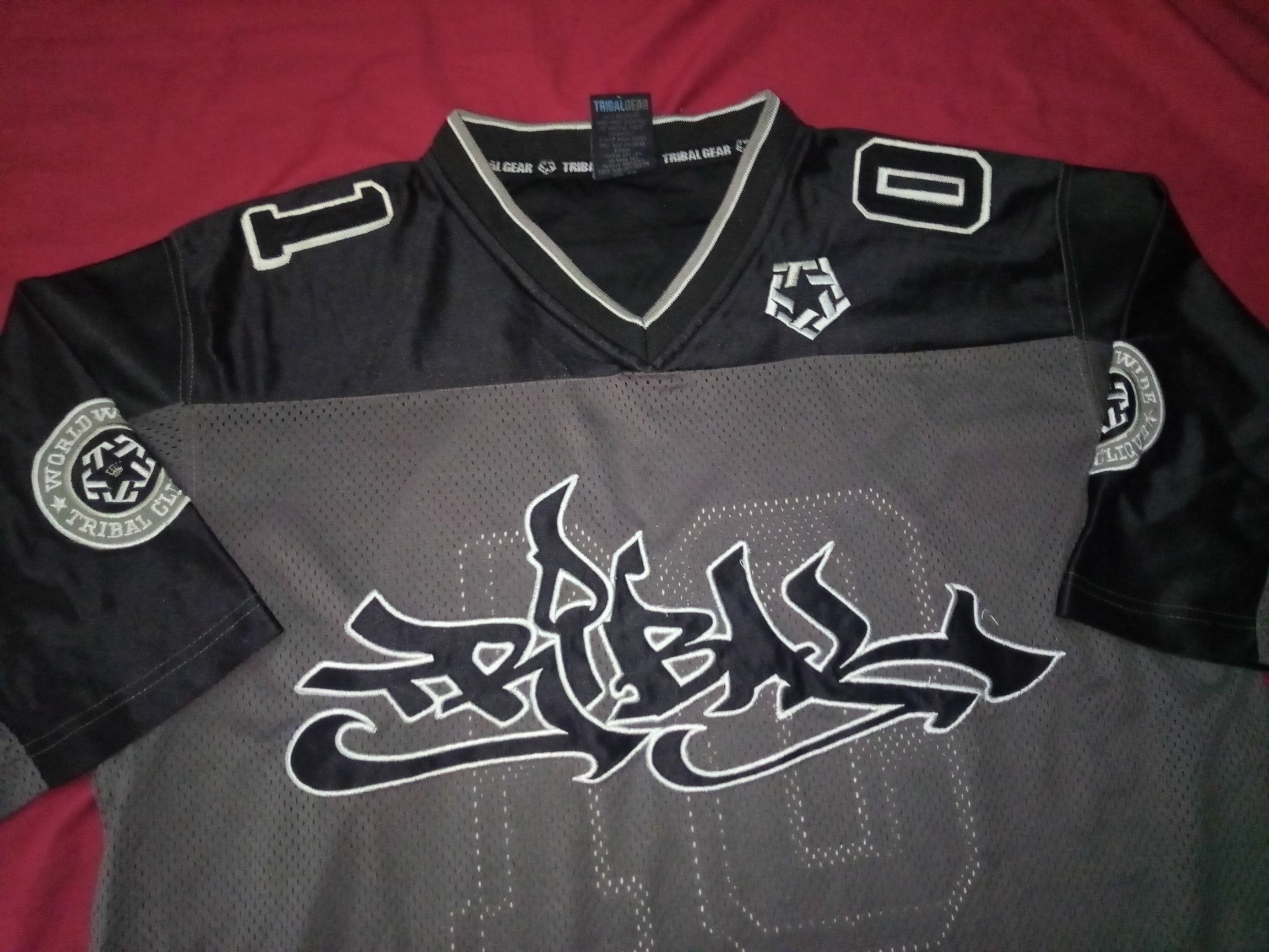 Tribal Streetwear × Vintage VTG Tribal Gear USA jersey hiphop