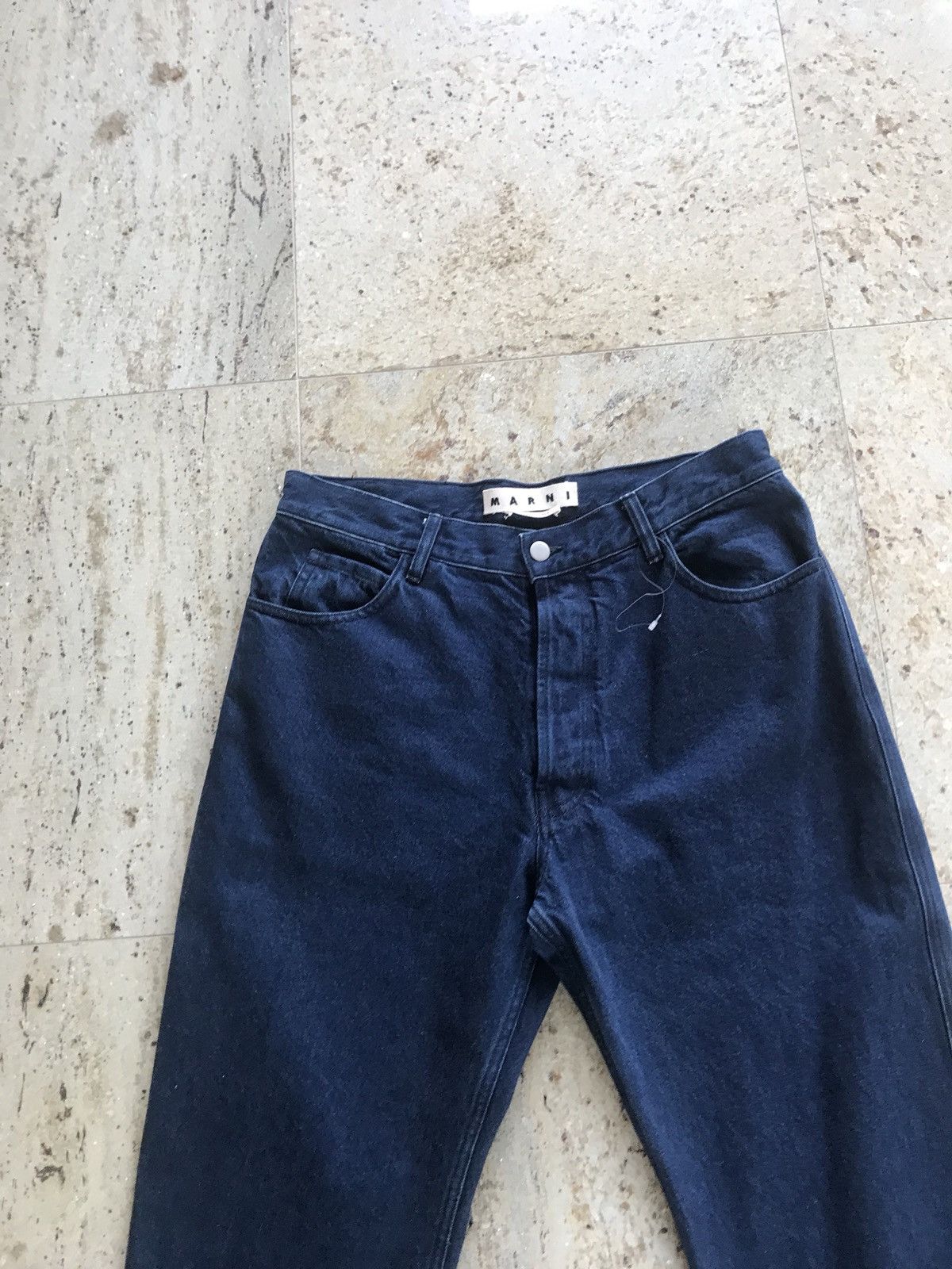Marni Wool Plaid Contrast Back Pocket Denim Size US 32 / EU 48 - 12 Thumbnail