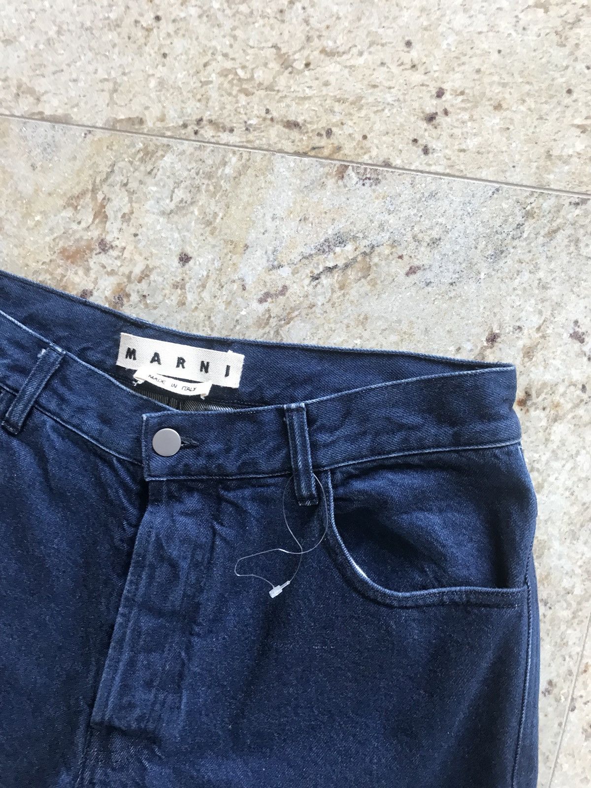 Marni Wool Plaid Contrast Back Pocket Denim Size US 32 / EU 48 - 15 Thumbnail