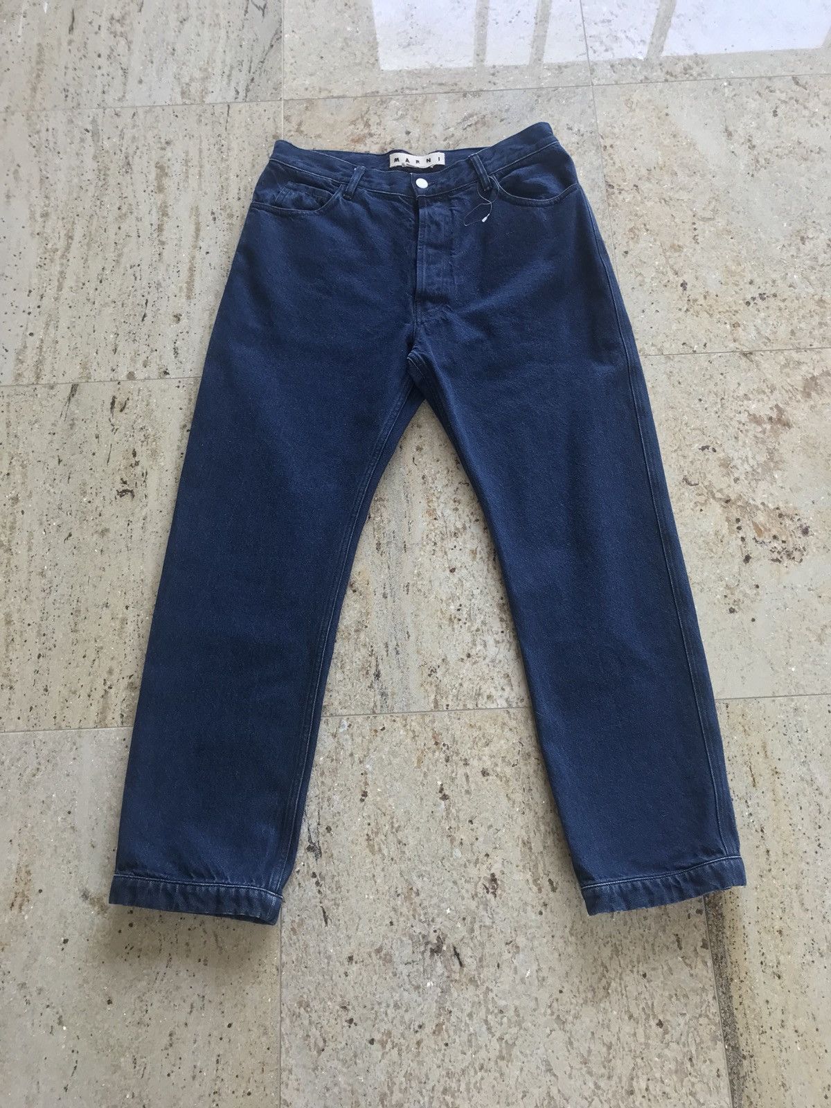 Marni Wool Plaid Contrast Back Pocket Denim Size US 32 / EU 48 - 9 Thumbnail