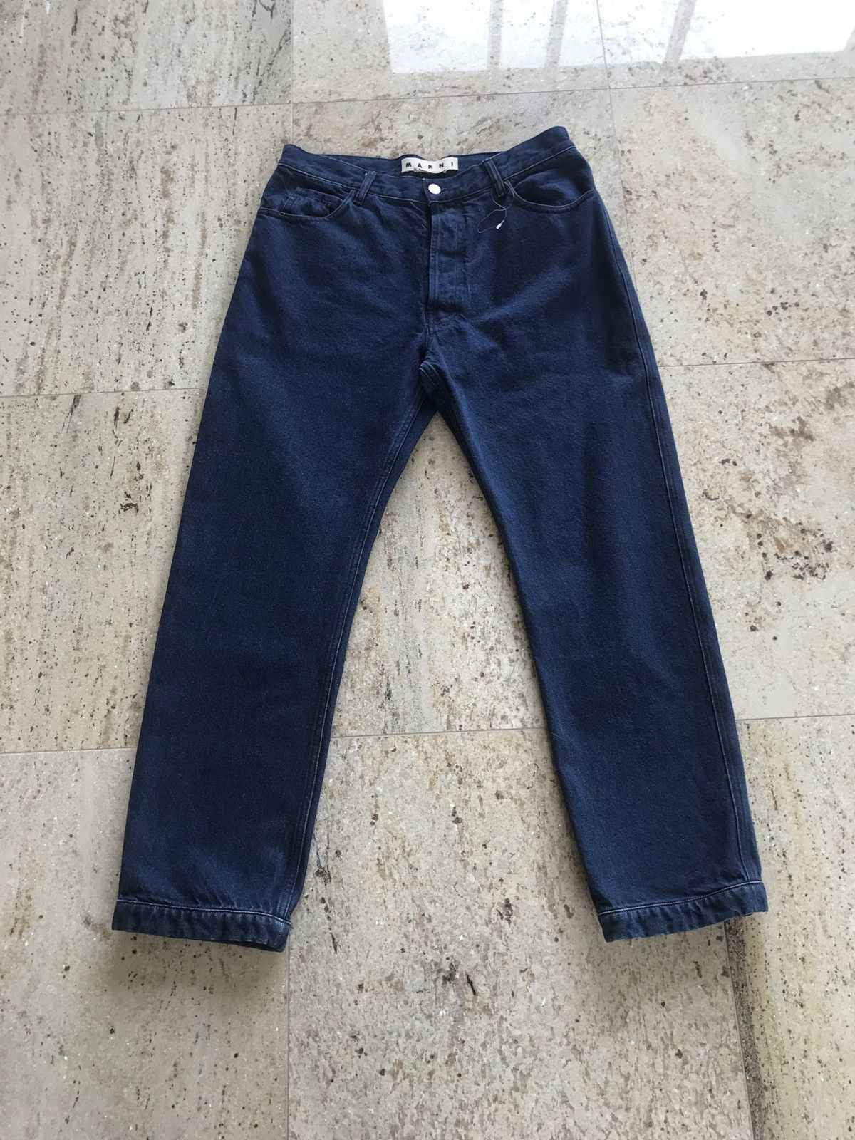 Marni Wool Plaid Contrast Back Pocket Denim Size US 32 / EU 48 - 10 Thumbnail