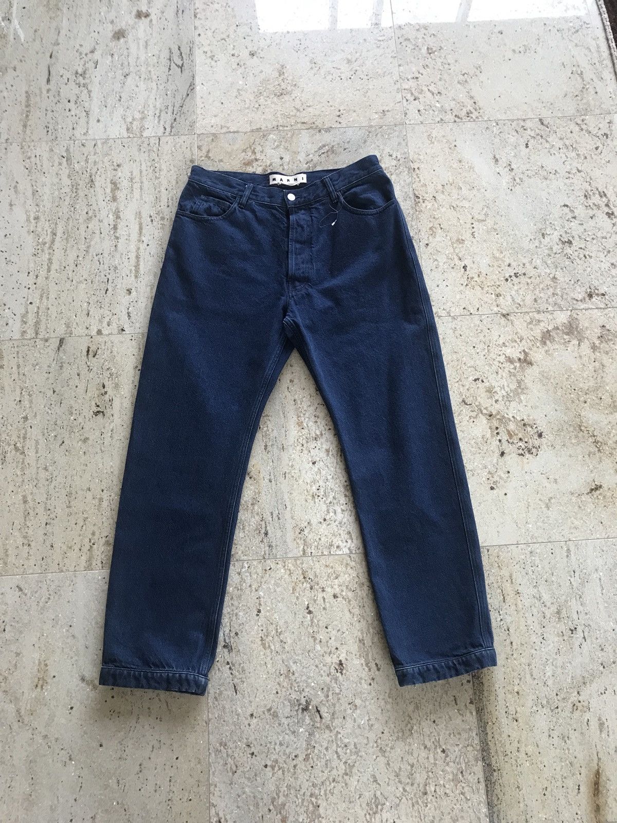 Marni Wool Plaid Contrast Back Pocket Denim Size US 32 / EU 48 - 13 Thumbnail