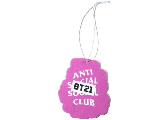 Anti Social Social Club DS ASSC x BT21 Black Ice Air Fresher Squash Scent in hand Size ONE SIZE - 2 Thumbnail
