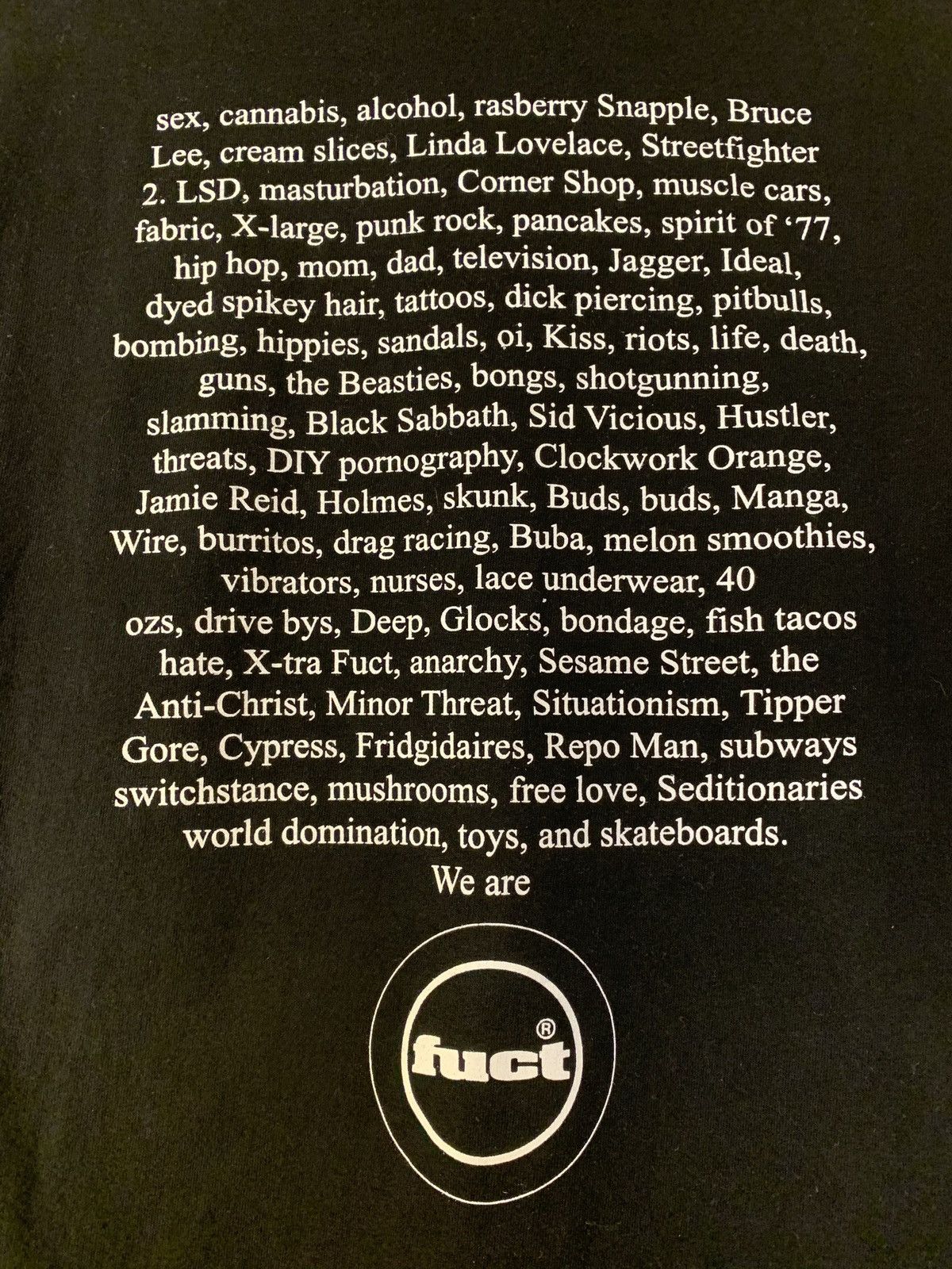 FUCT Fuct X-Rated Longsleeve Size US M / EU 48-50 / 2 - 4 Thumbnail