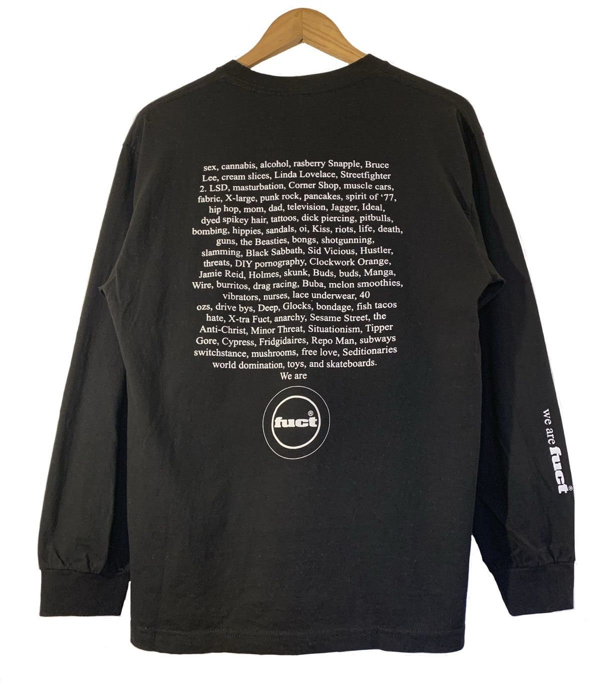 FUCT Fuct X-Rated Longsleeve Size US M / EU 48-50 / 2 - 2 Thumbnail