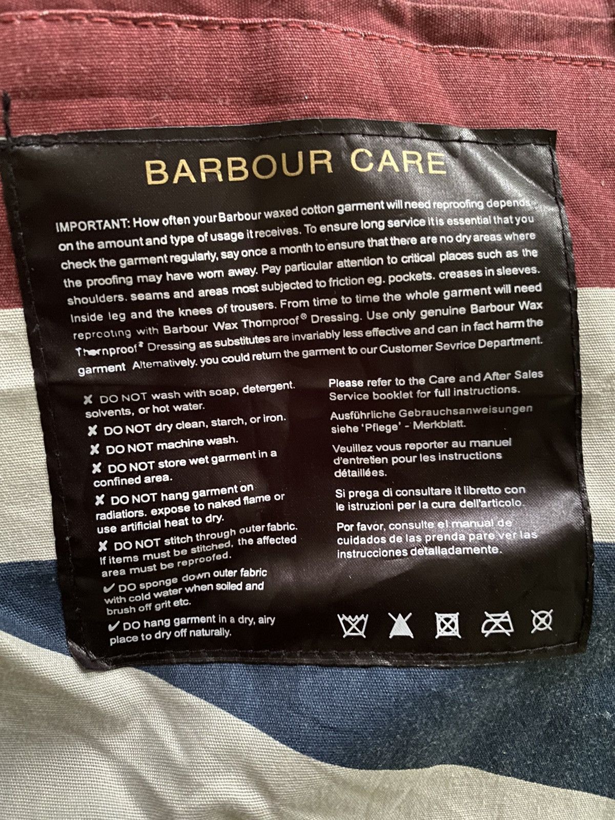 Barbour BARBOUR INTERNATIONAL BIKER JACKET DAVID BECKHAM STYLE Size US L / EU 52-54 / 3 - 6 Thumbnail