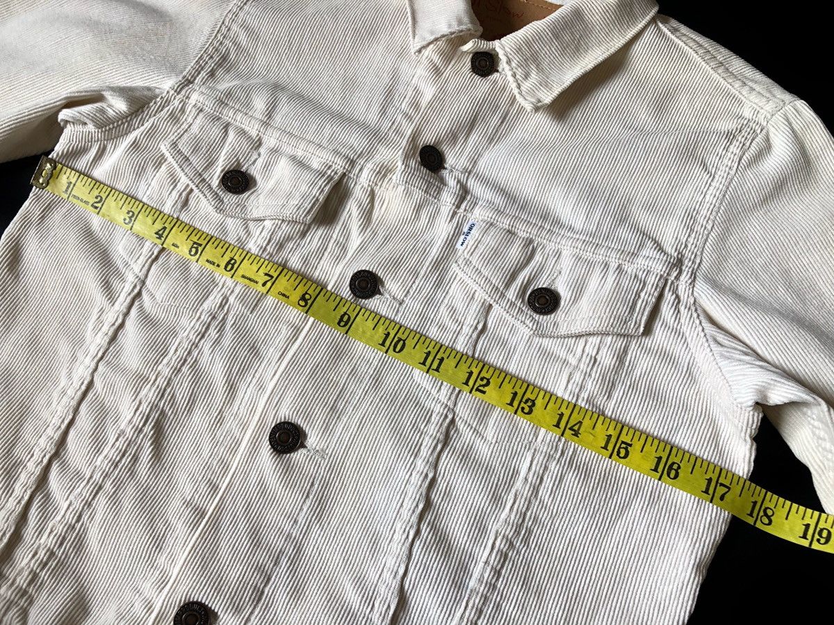 Orslow Orslow White Corduroy Denim Jacket Size US XS / EU 42 / 0 - 10 Thumbnail