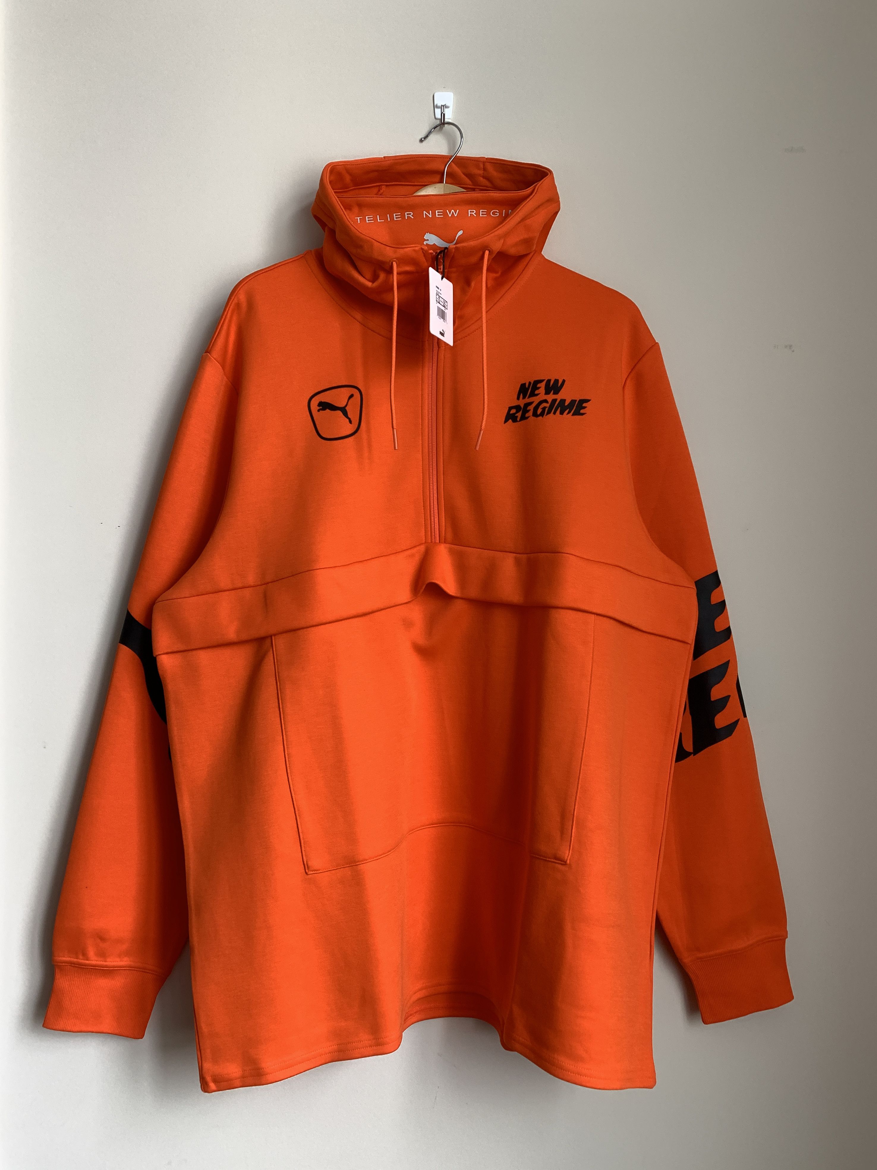 Atelier New Regime Puma PUMA X ANR HOODIE ORANGE Grailed