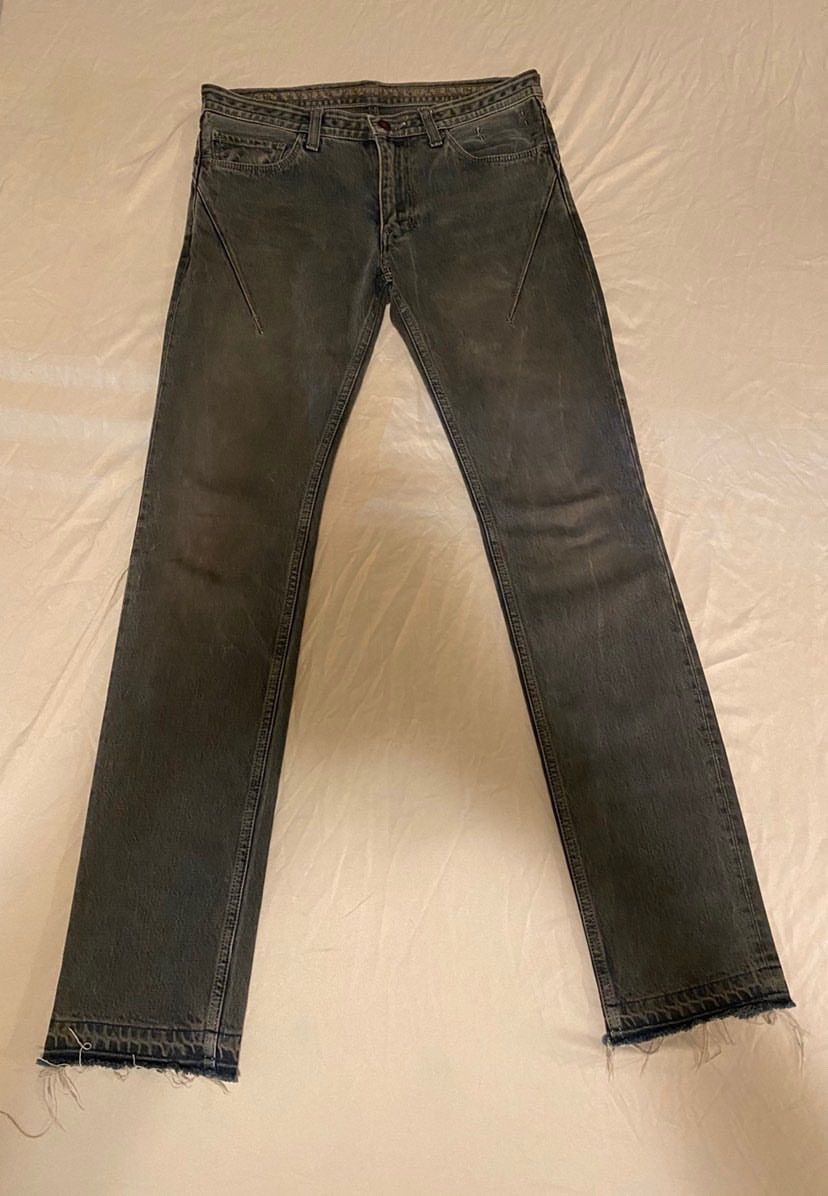 Number (N)ine NUMBER NINE SS07 “ABOUT A BOY” MUDWASH PAIN DENIM