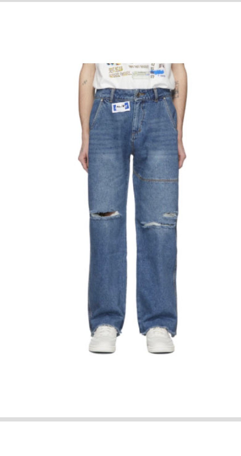 Ader Error Straight leg jeans Size US 28 / EU 44 - 5 Thumbnail