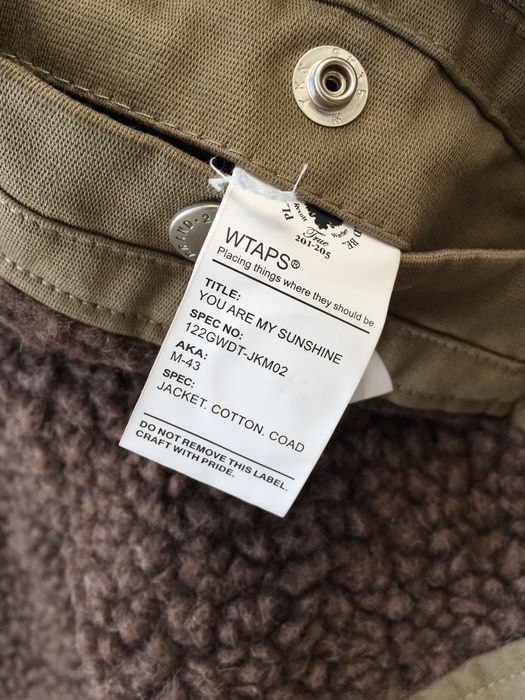 Wtaps 12AW M-43 Deck Jacket | Grailed