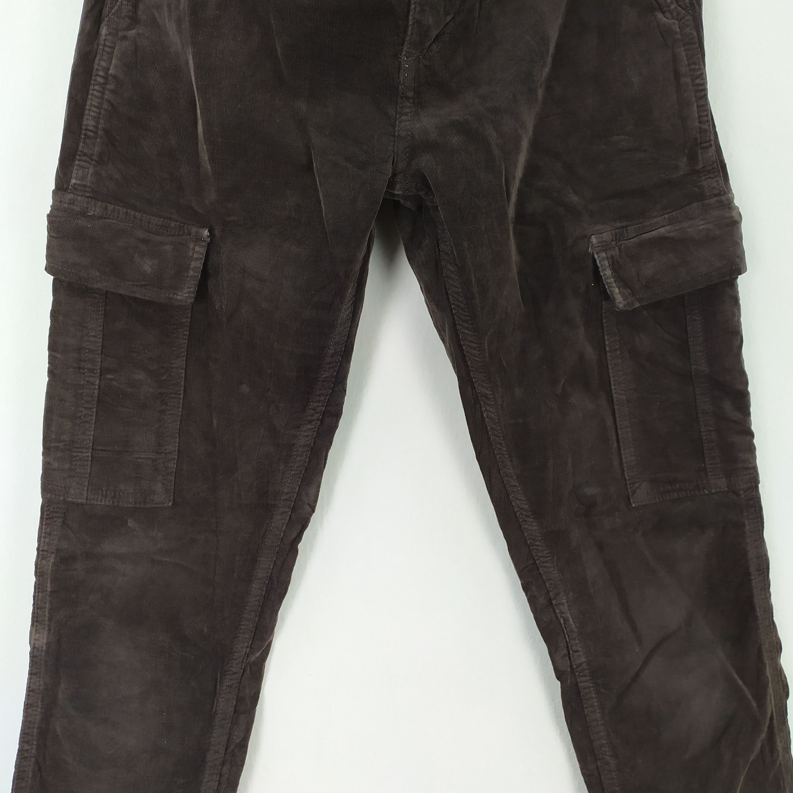 AG Adriano Goldschmied Dark Brown Skinny Cargo Pants waist 28 Size US 28 / EU 44 - 3 Thumbnail