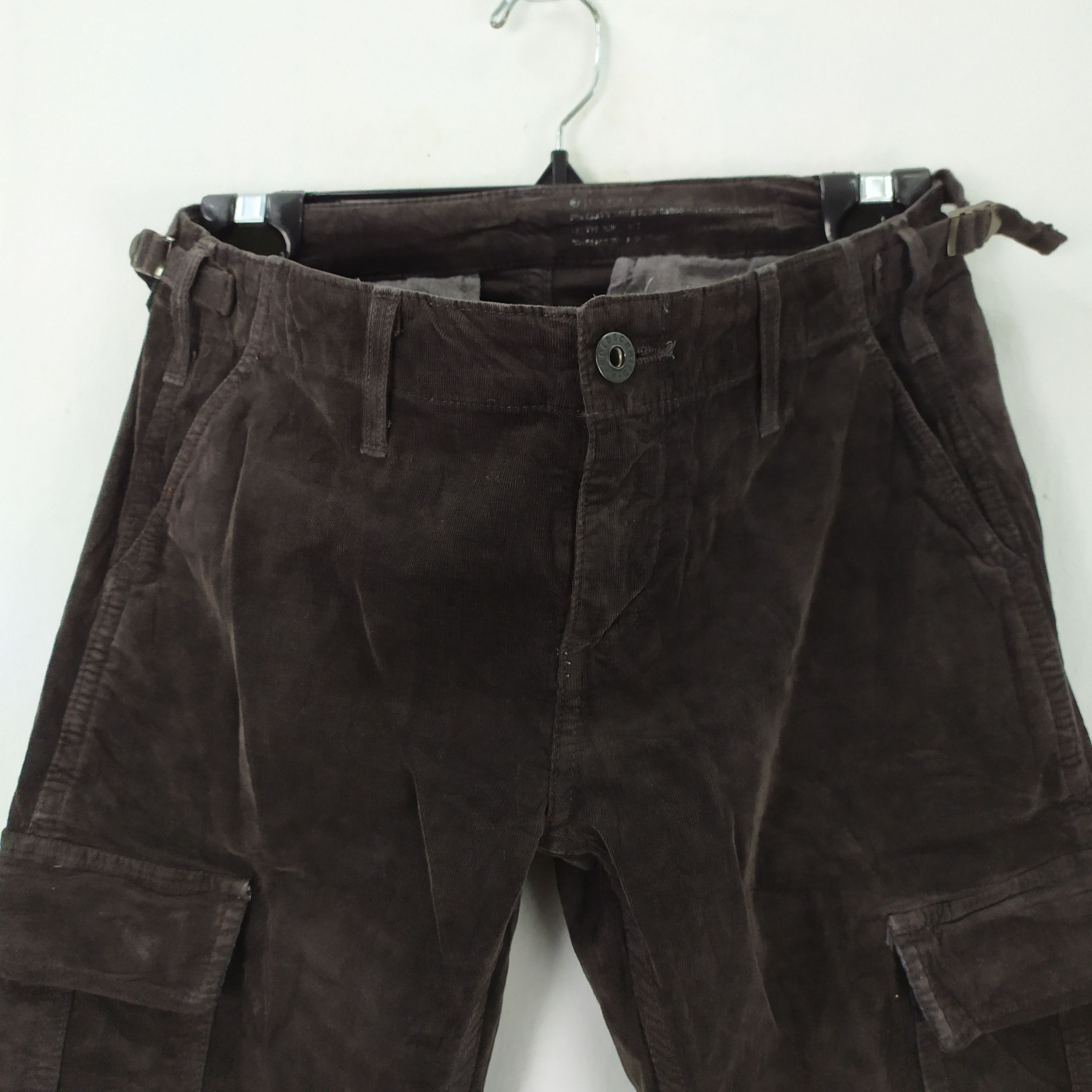 AG Adriano Goldschmied Dark Brown Skinny Cargo Pants waist 28 Size US 28 / EU 44 - 2 Thumbnail