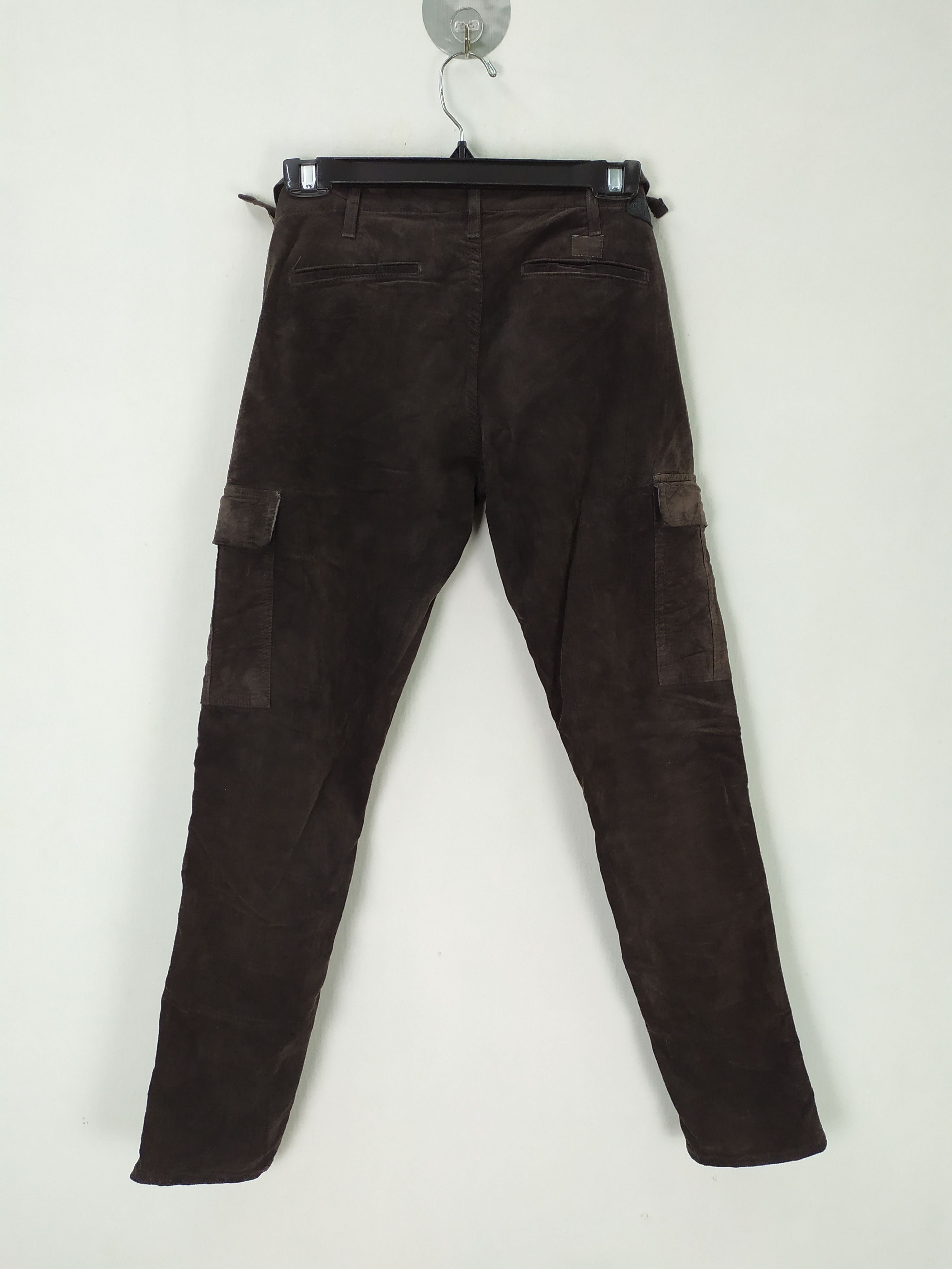 AG Adriano Goldschmied Dark Brown Skinny Cargo Pants waist 28 Size US 28 / EU 44 - 7 Thumbnail