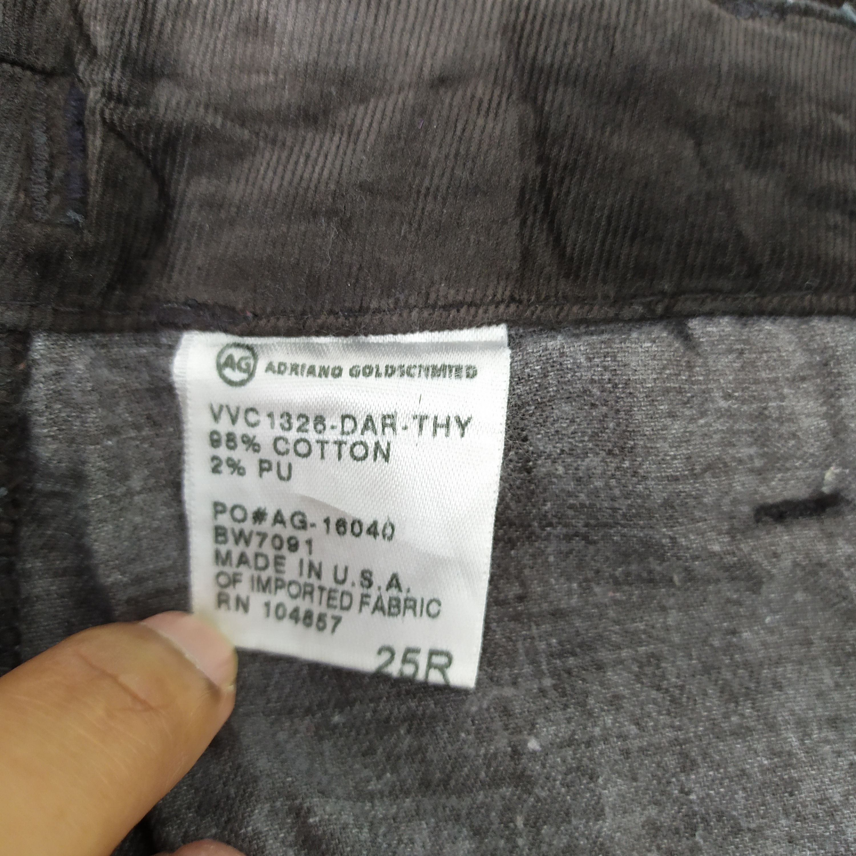 AG Adriano Goldschmied Dark Brown Skinny Cargo Pants waist 28 Size US 28 / EU 44 - 9 Thumbnail
