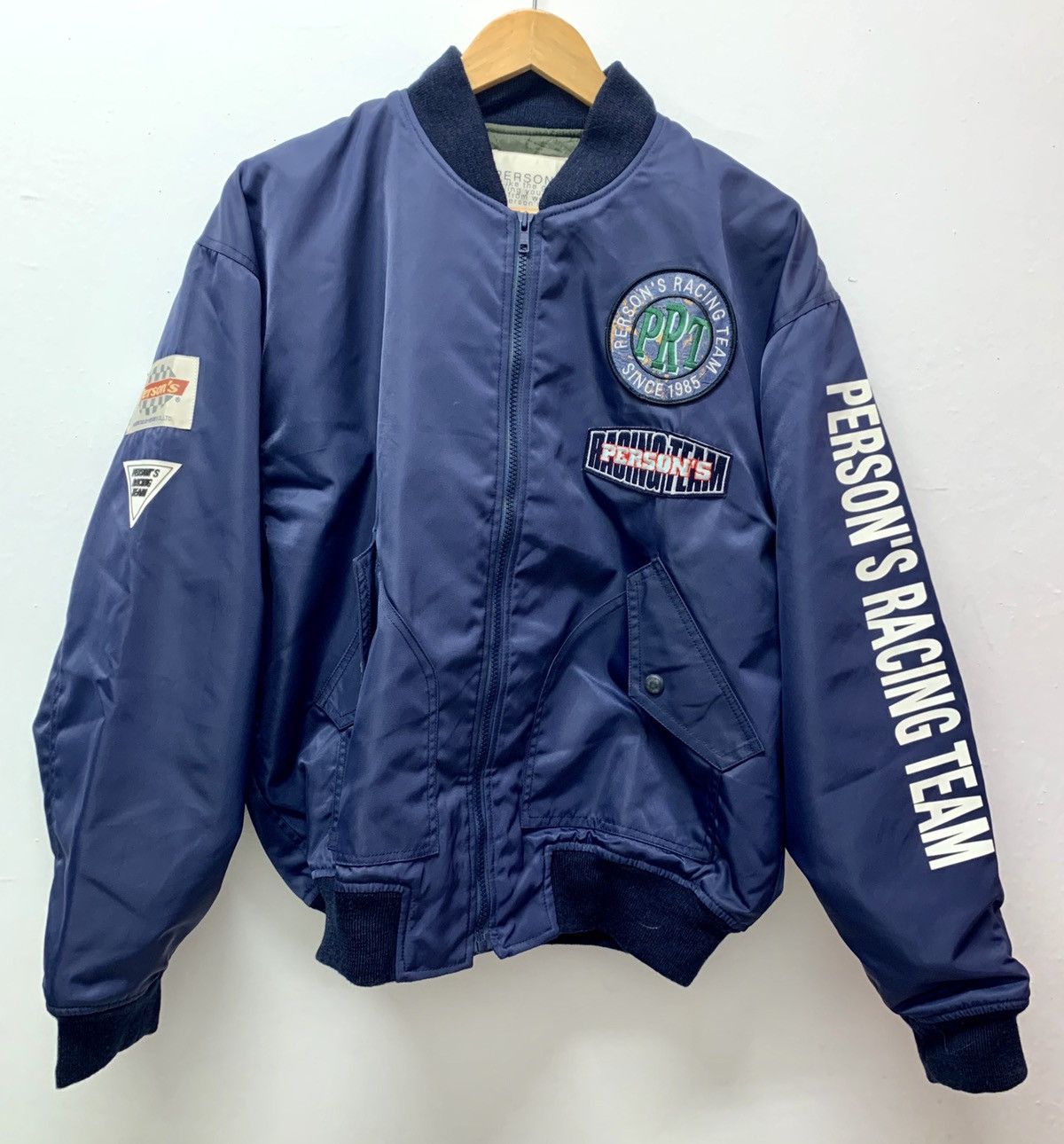 Vintage Rare 90’s Person’s Racing Team Jacket | Grailed