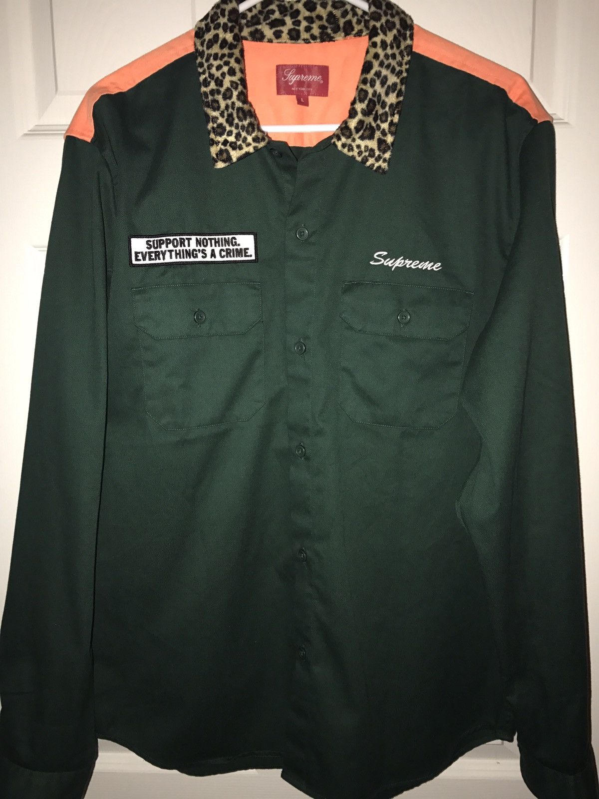 Supreme Work Shirt | Grailed