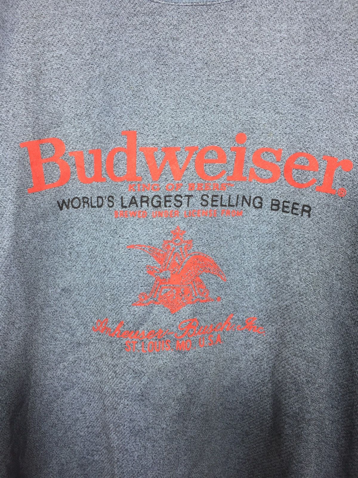 Vintage SWEATSHIRT BUDWEISER Size US L / EU 52-54 / 3 - 2 Thumbnail