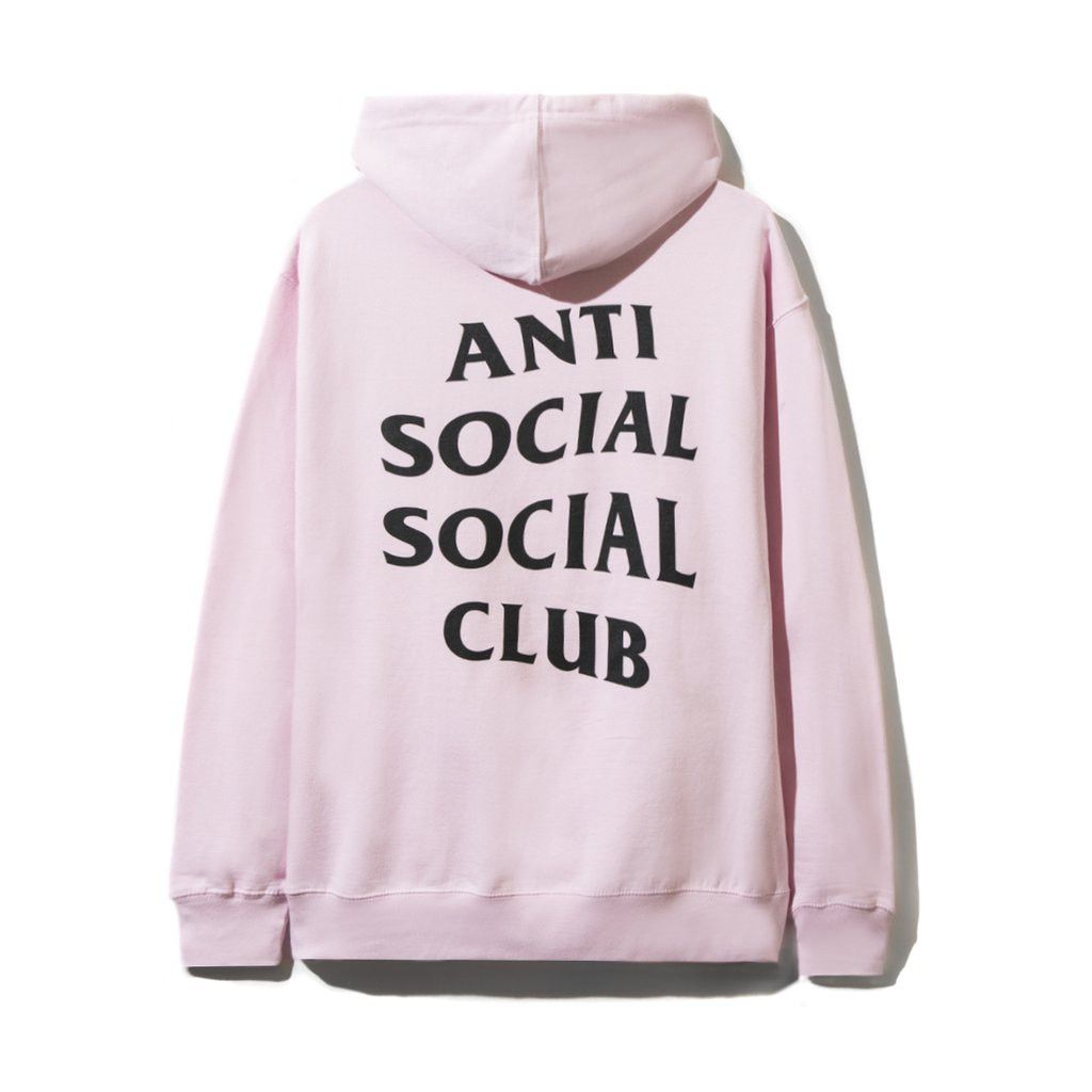 Anti Social Social Club × FaZe ASSC x FaZe Clan Pink hoodie