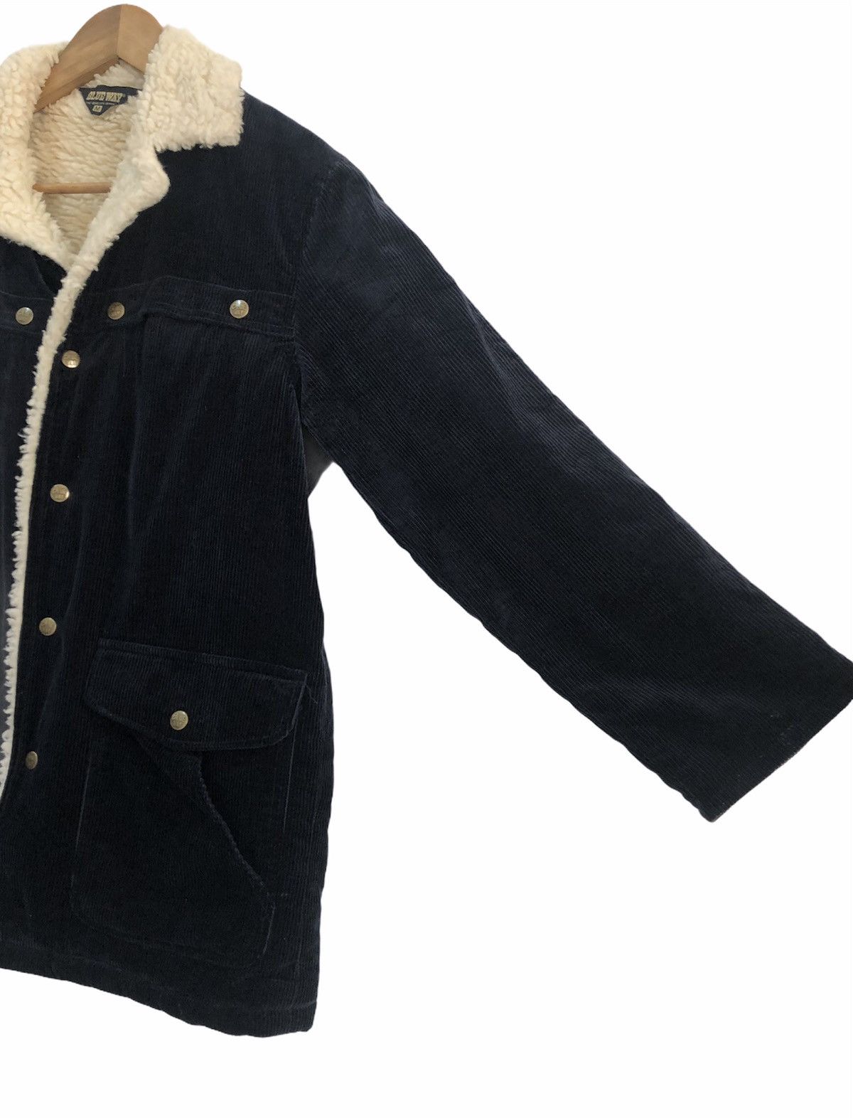 45rpm 🔥BLUE WAY JAPAN CORDUROY SHEARLING JACKET Size US M / EU 48-50 / 2 - 6 Thumbnail