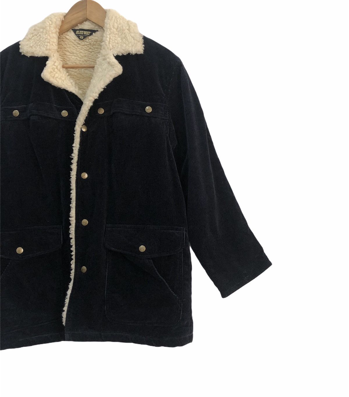 45rpm 🔥BLUE WAY JAPAN CORDUROY SHEARLING JACKET Size US M / EU 48-50 / 2 - 3 Thumbnail